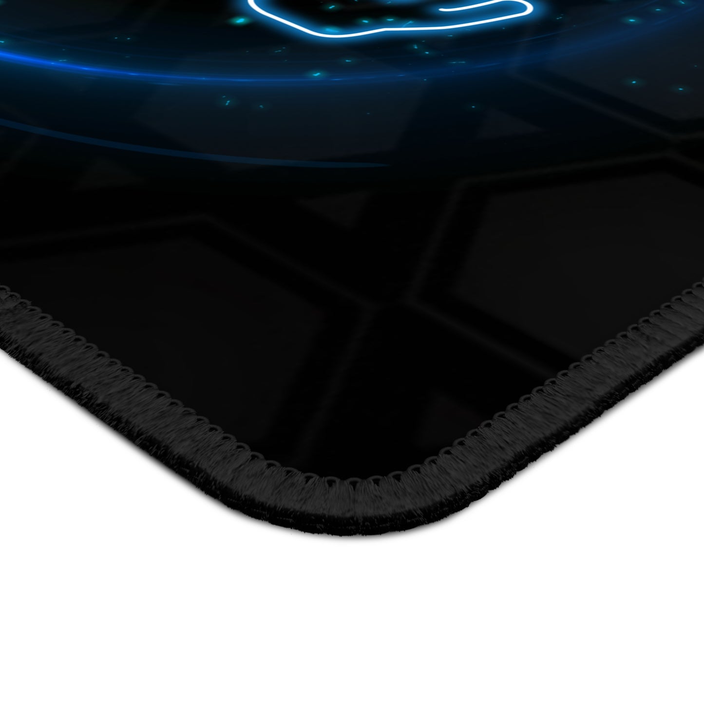 Cyber Gorilla Mouse Pad – 9x7 Neoprene Desk Mat with Futuristic Neon Tech Design
