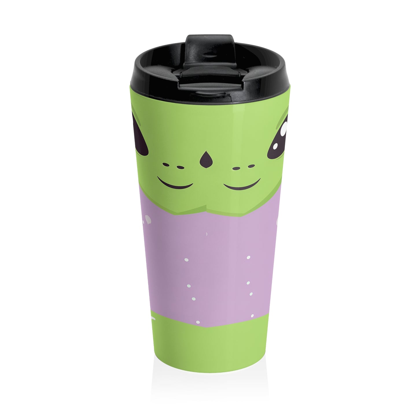 Kawaii Alien Stainless Steel Travel Mug – 15oz 👽💜