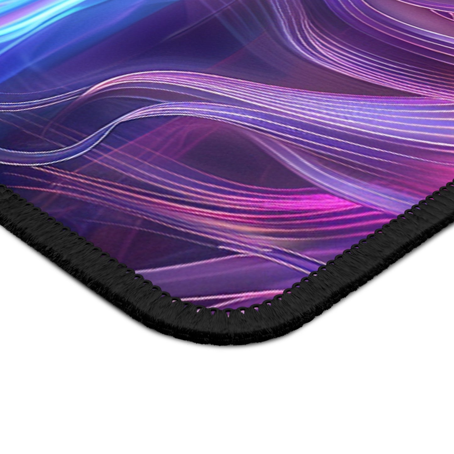 Galactic Unicorn Mouse Pad – 9x7 Neoprene Desk Mat with Neon Fantasy Design