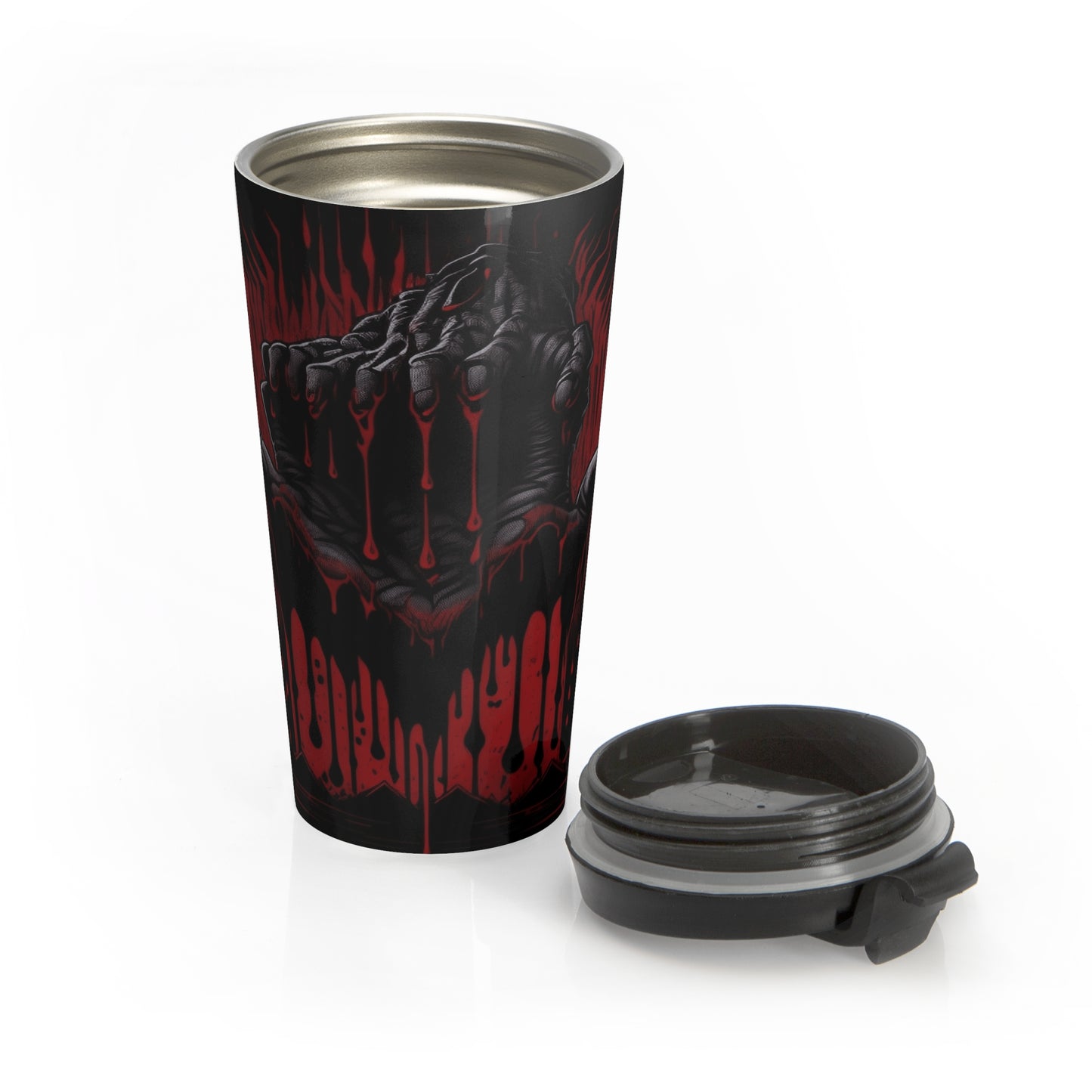 Bloody Grip Stainless Steel Travel Mug – 15oz
