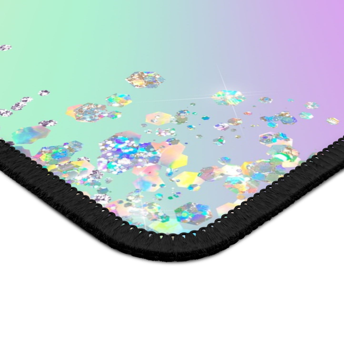 Pastel Glitter Dreams Mouse Pad