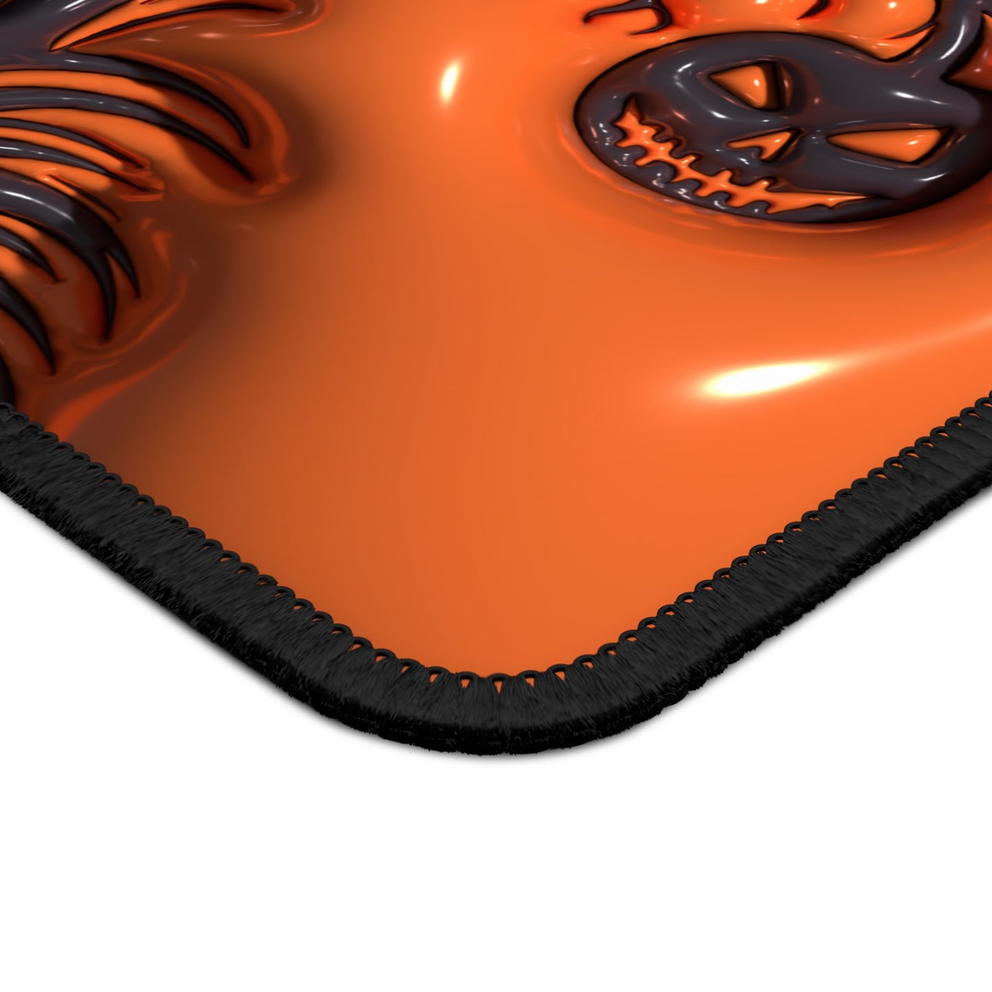 Haunted Tree Mouse Pad – 9x7 Neoprene Desk Mat with Jack-O’-Lantern Design