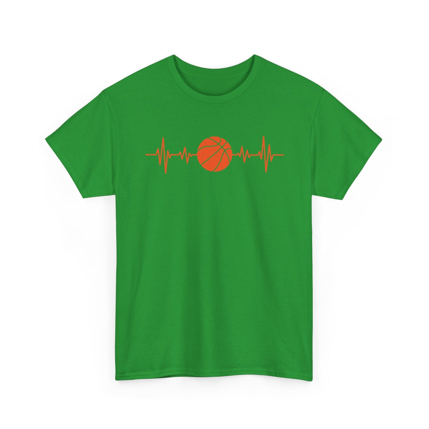 Basketball Heartbeat Shirt – Sports Lover Tee