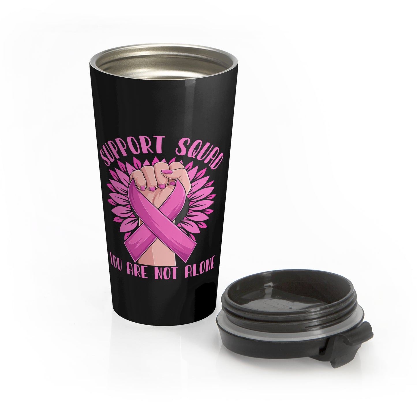 Support Squad Mug – 15oz Stainless Steel Travel Cup