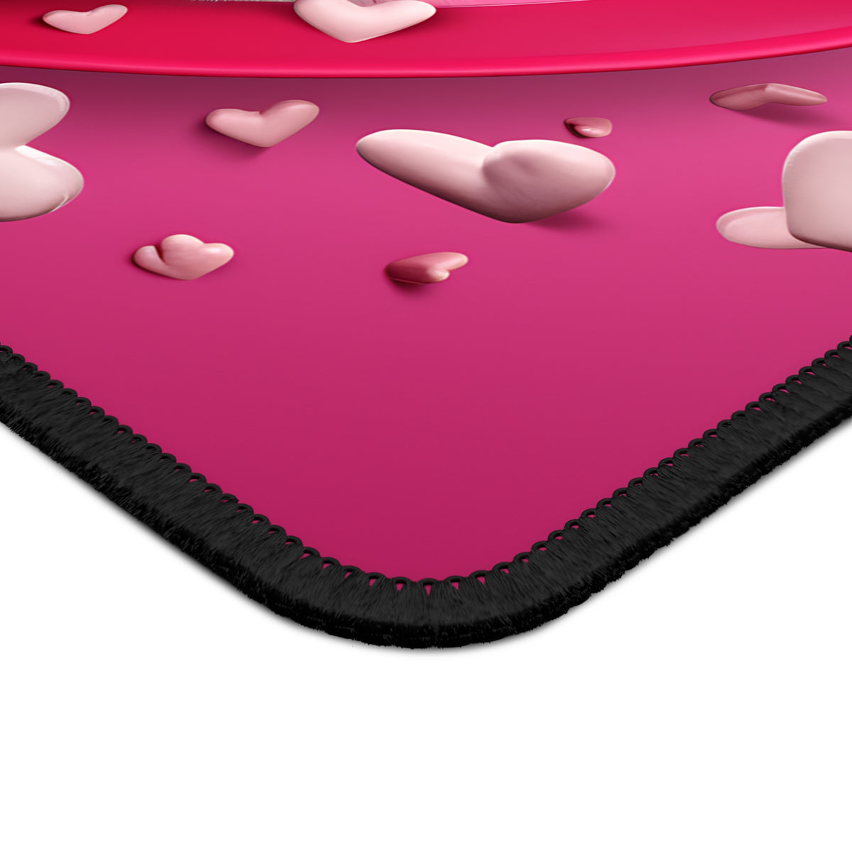 Puppy Love Hearts Mouse Pad