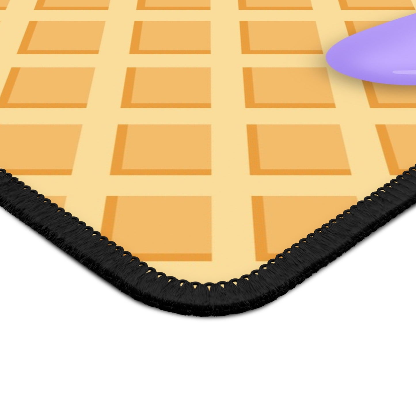 Lavender Drip Waffle Mouse Pad