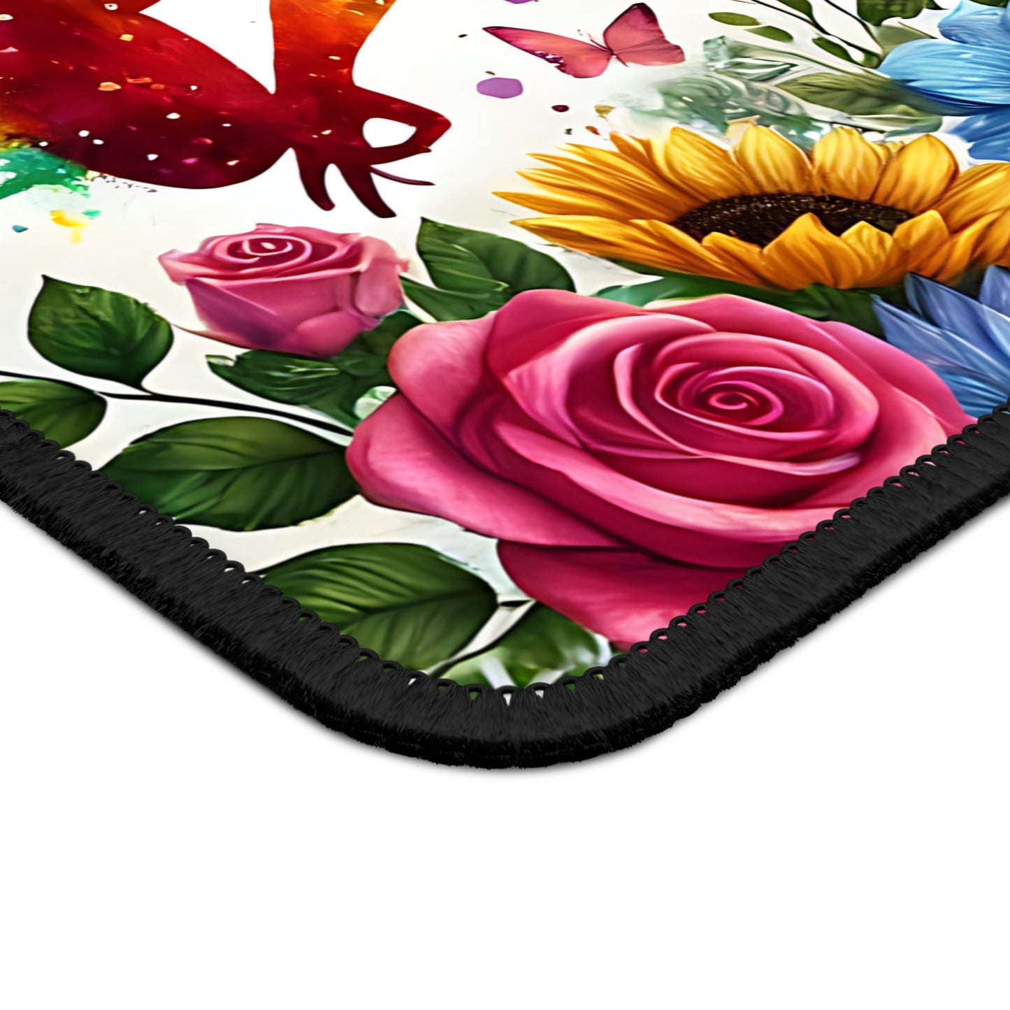 Rainbow Chakra Meditation Mouse Pad