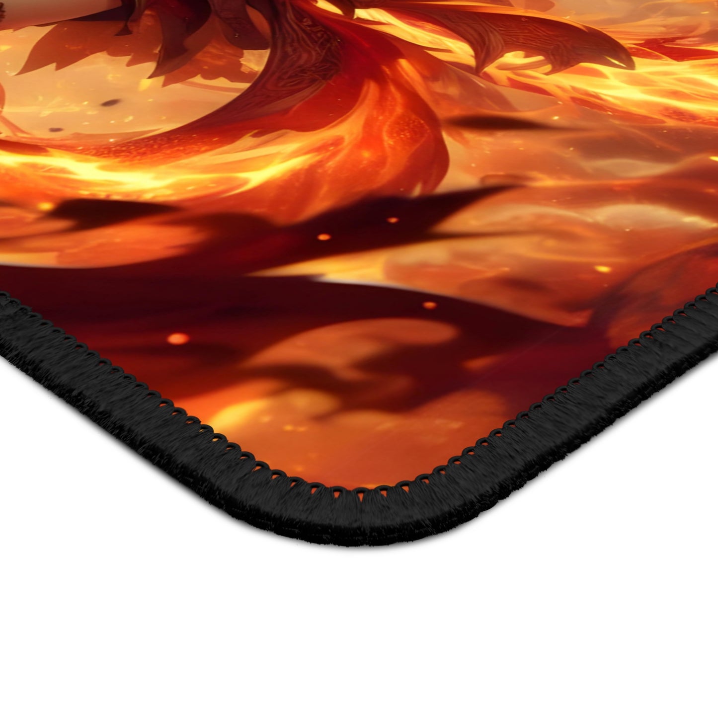 Phoenix Flame Sorceress Mouse Pad