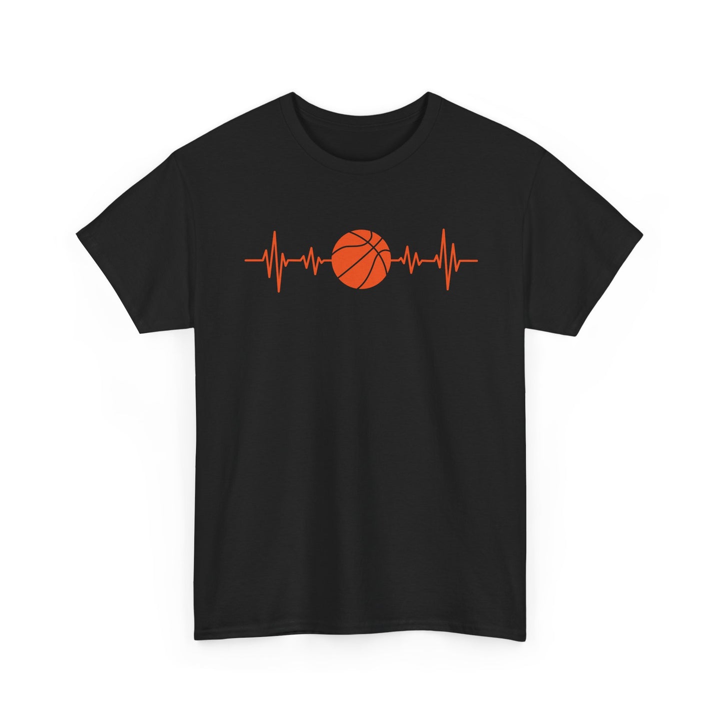 Basketball Heartbeat Shirt – Sports Lover Tee