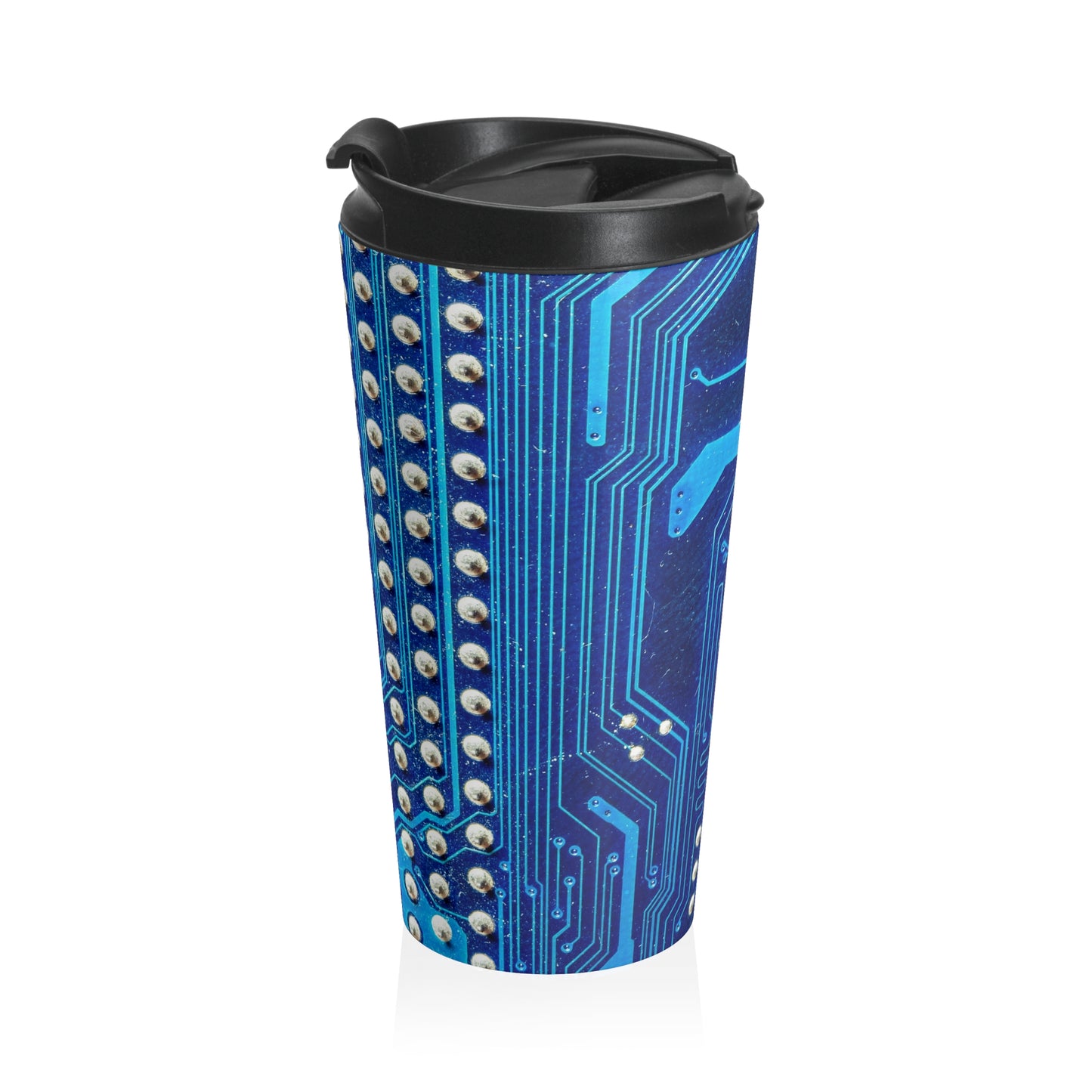 Tech Circuit Mug – 15oz Stainless Steel Travel Cup