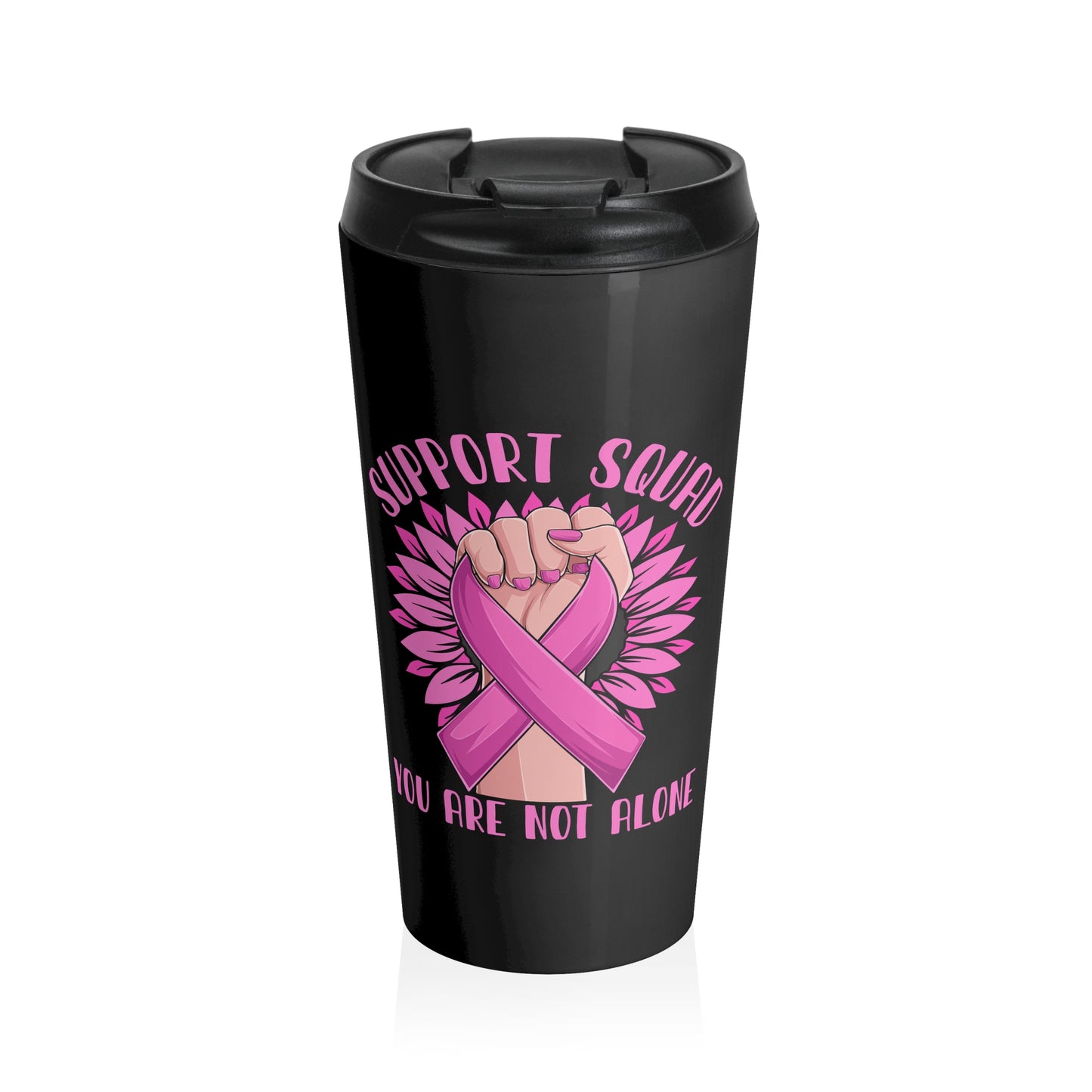 Support Squad Mug – 15oz Stainless Steel Travel Cup