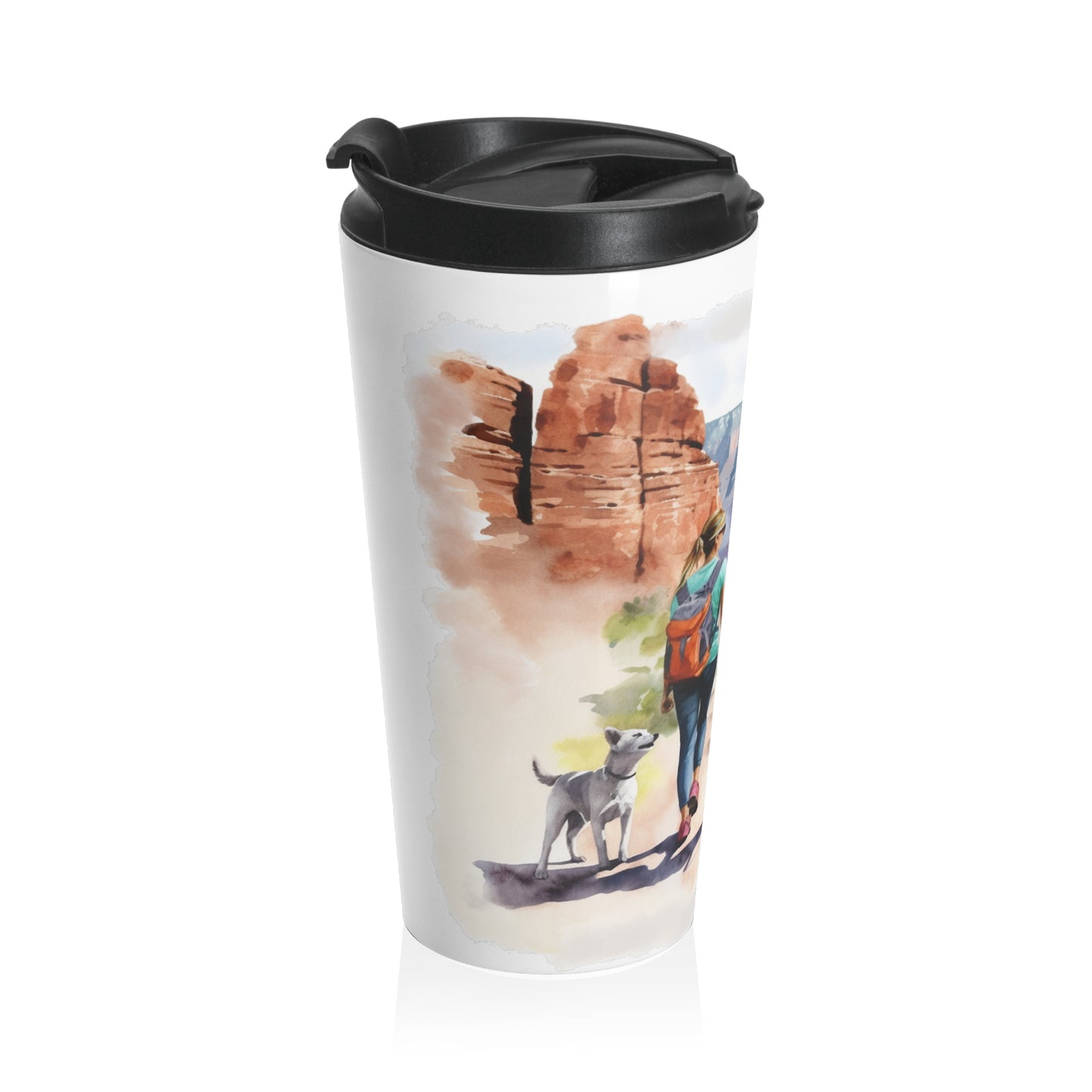 Canyon Hikers Mug – 15oz Stainless Steel Travel Cup