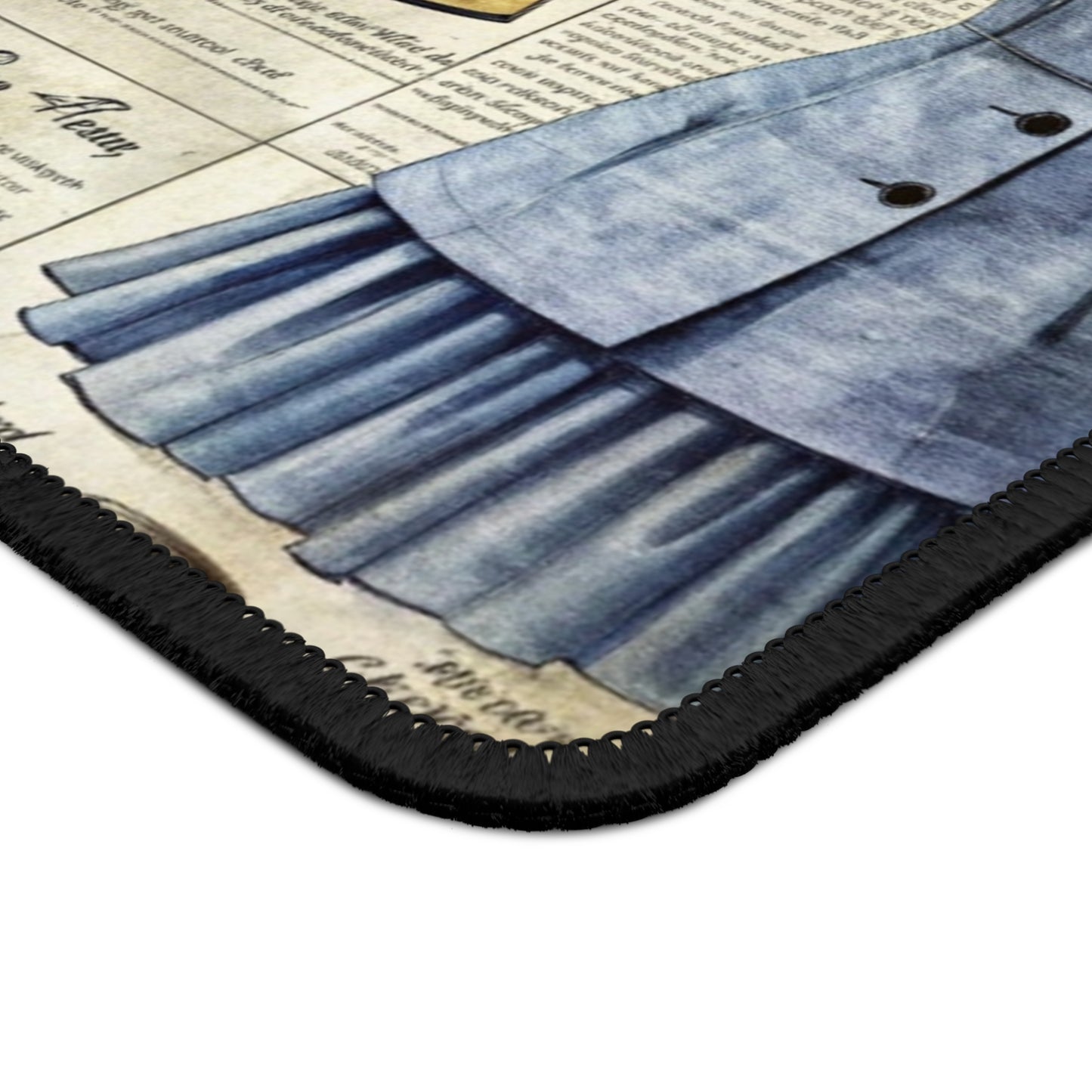 Vintage Victorian Collage Mouse Pad