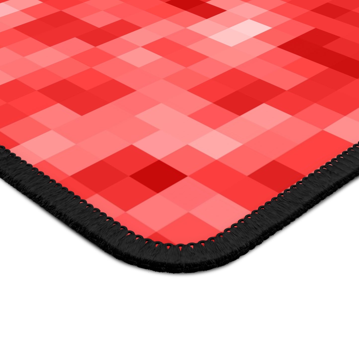Red Pixel Camo Mouse Pad