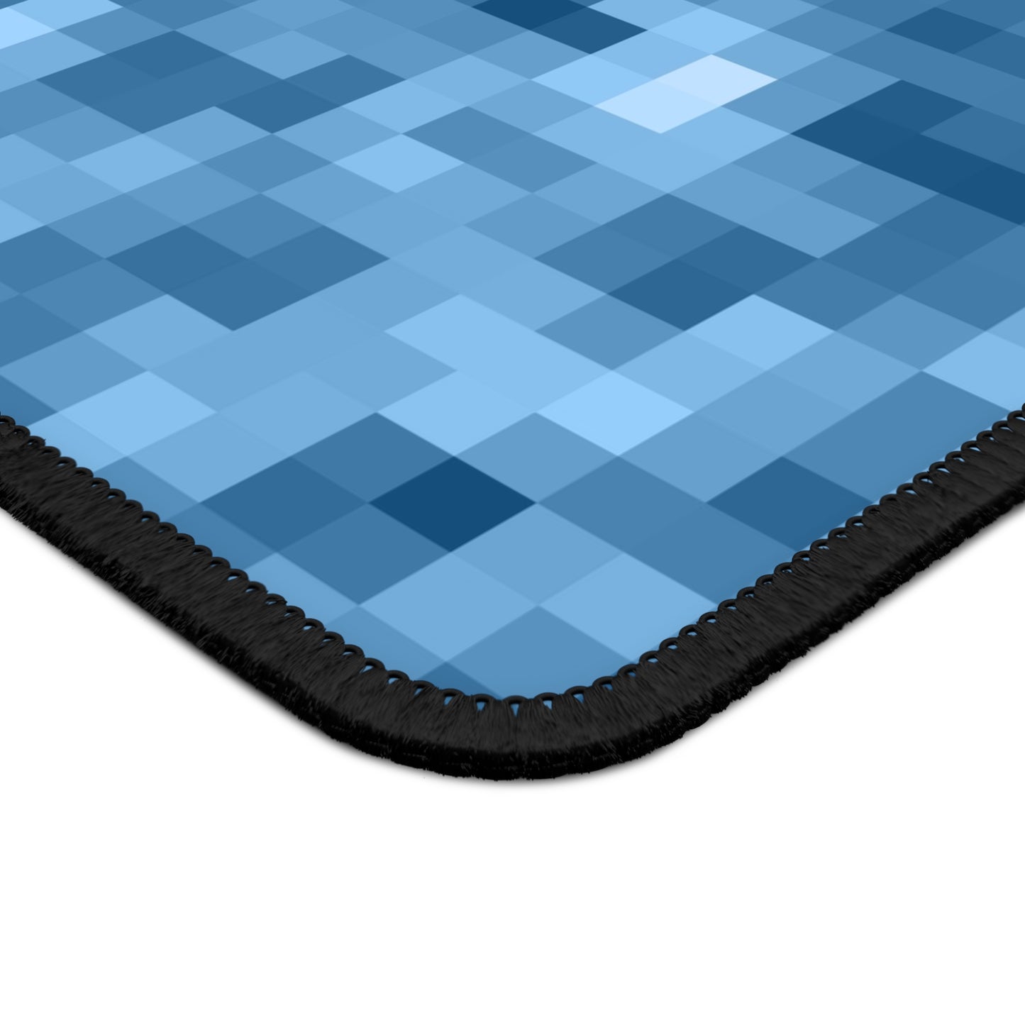 Blue Digital Camo Mouse Pad