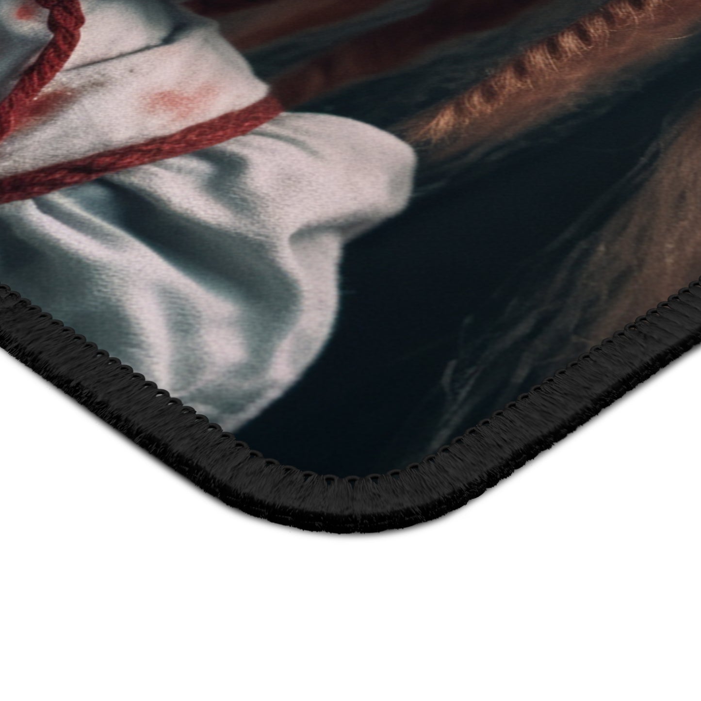Nightmare Red-Eyed Doll Mouse Pad
