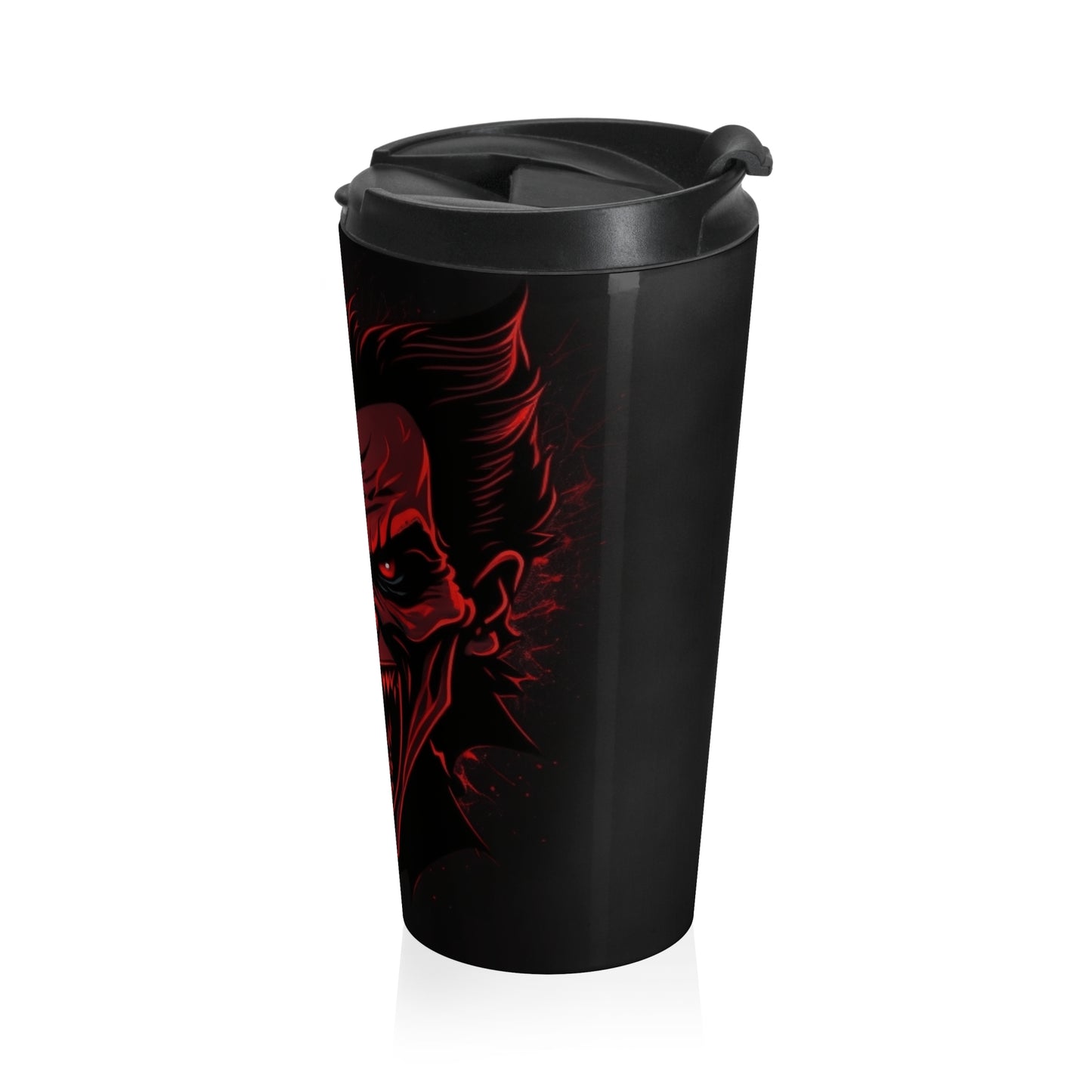 Infernal Grin Stainless Steel Travel Mug – 15oz