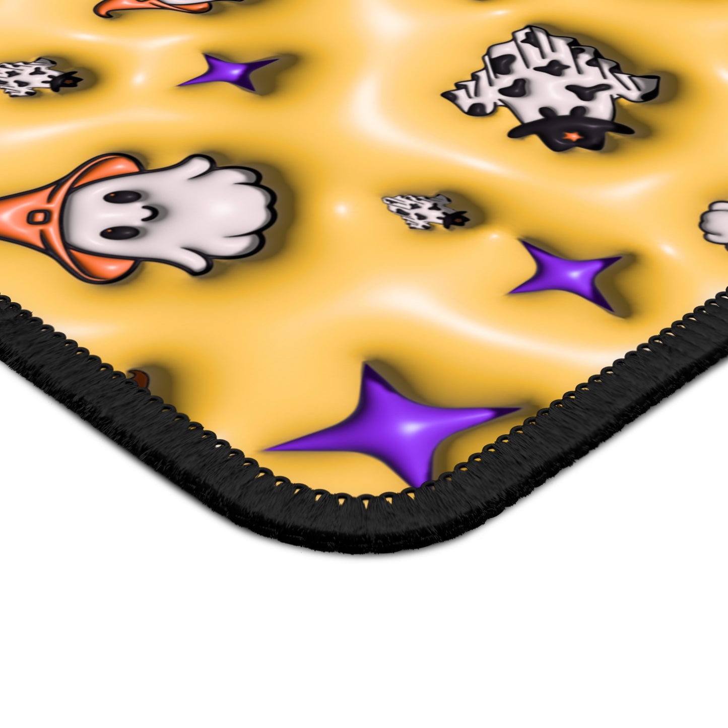 Cute Halloween Ghost Pattern Mouse Pad