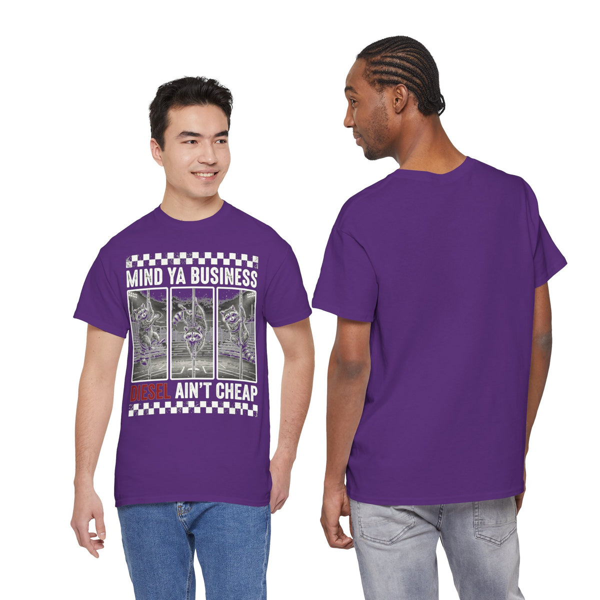 Mind Ya Business Diesel Ain’t Cheap Raccoon T-Shirt