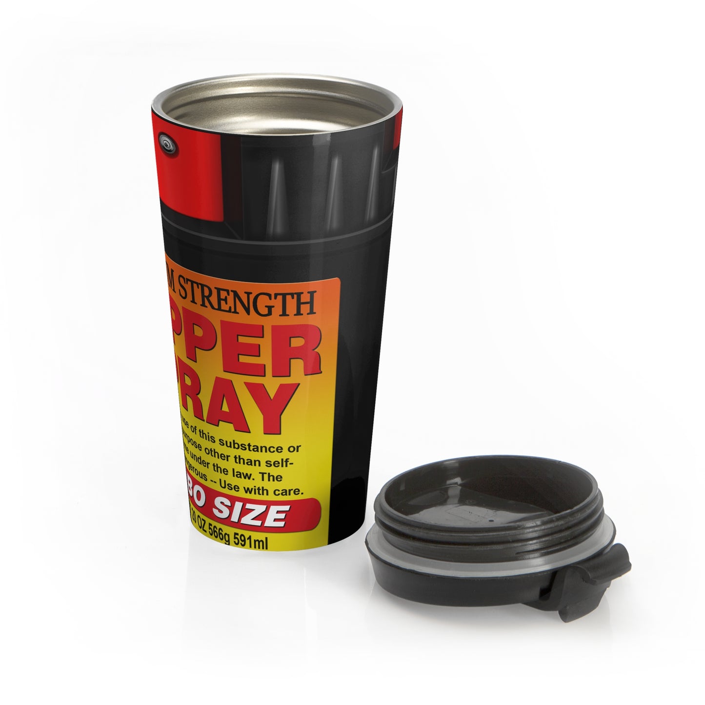 Pepper Spray Travel Mug