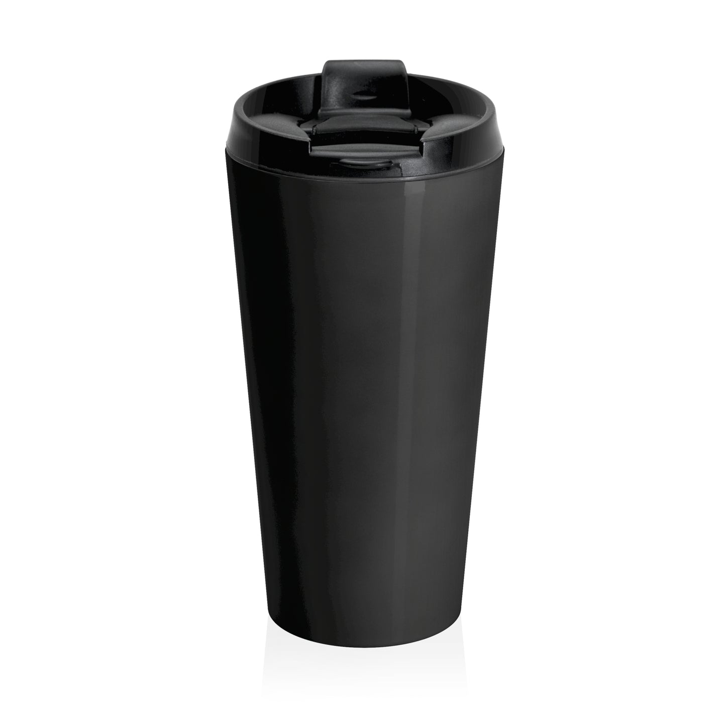 Possessed Smile Stainless Steel Travel Mug – 15oz
