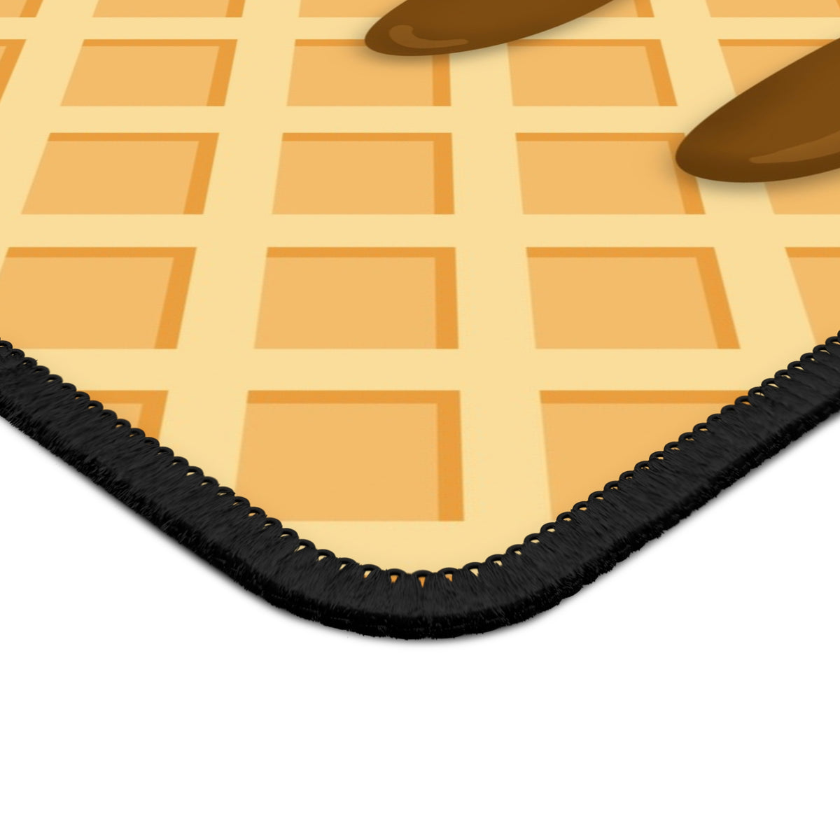 Chocolate Ice Cream Drip Mouse Pad