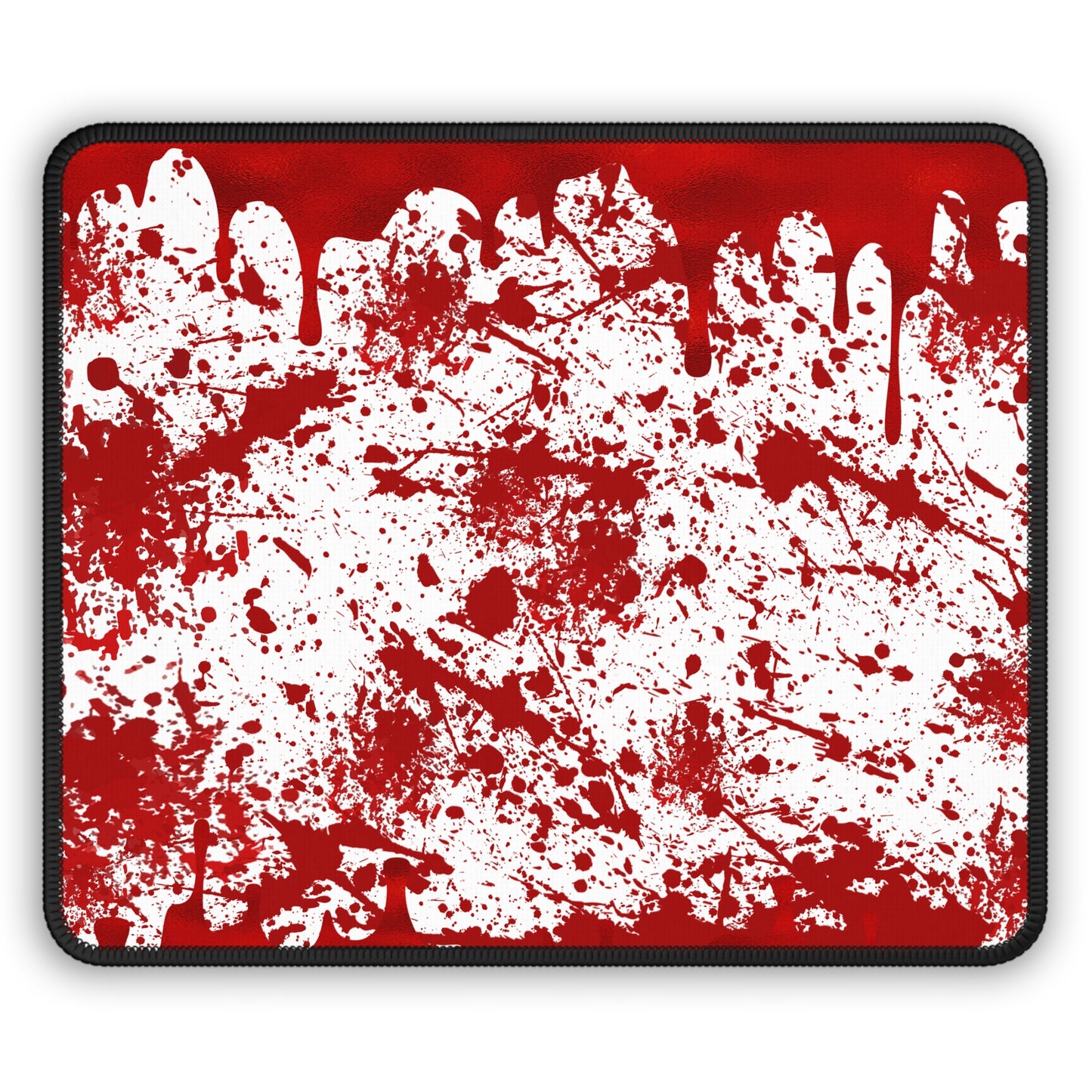 Bloody Mess Gaming Mouse Pad – 9x7 Neoprene Desk Mat for Gamers, Horror Fans, and Halloween Lovers