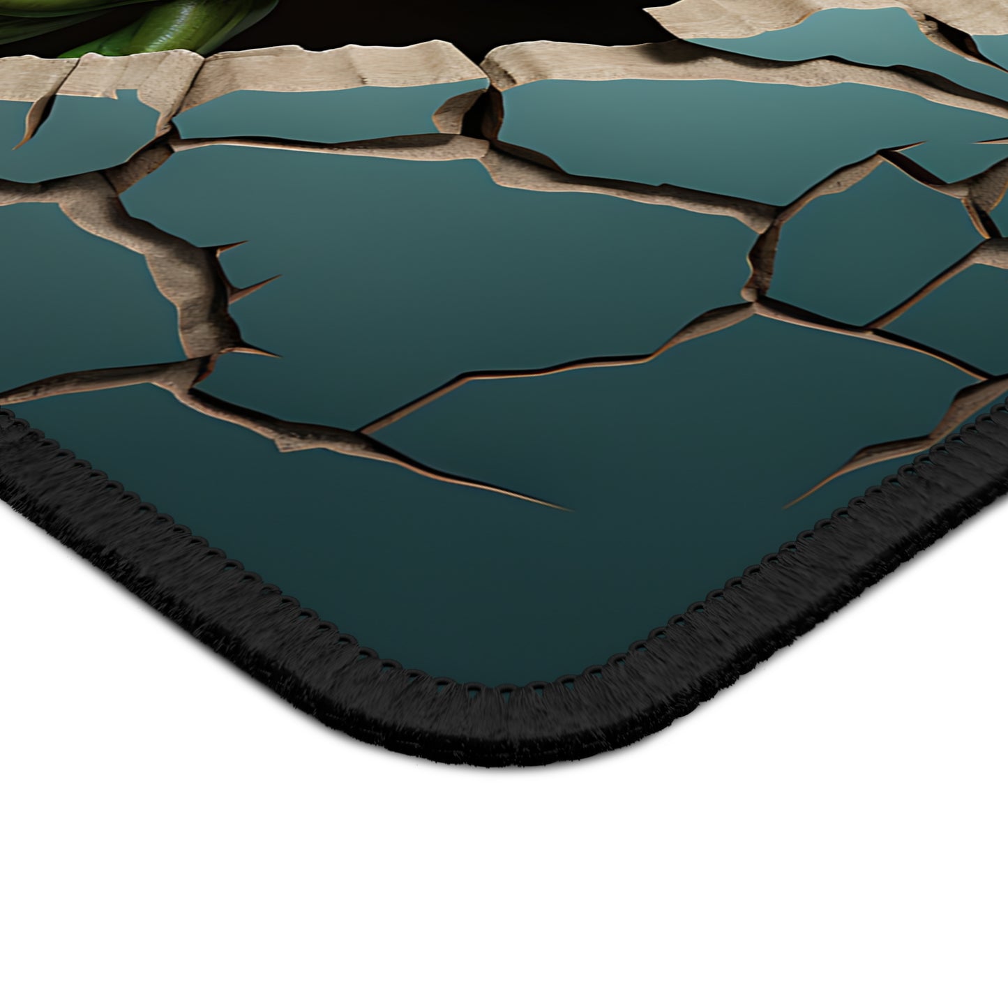 Alien Breaking Through the Wall Mouse Pad