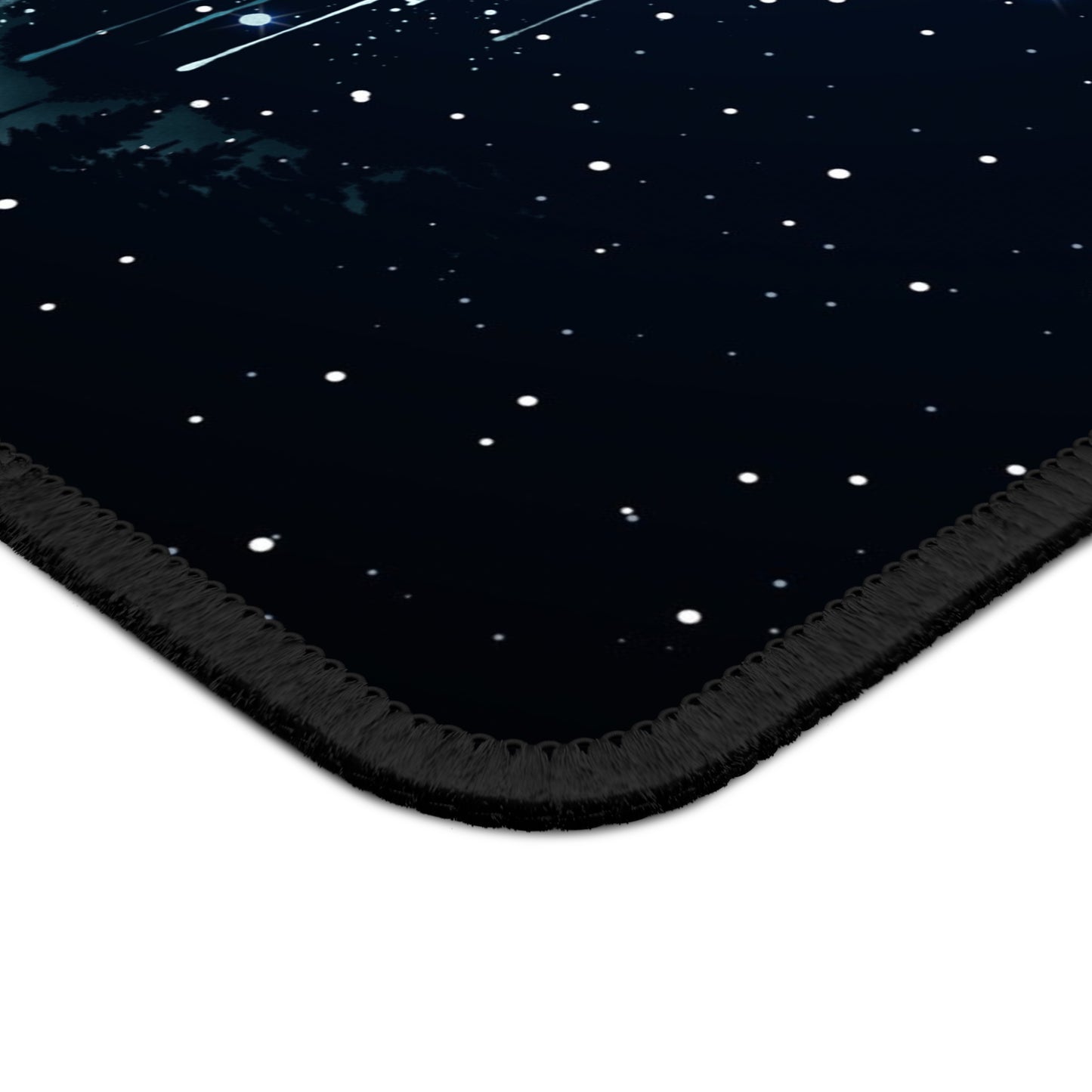 Moonlit Wolf Mouse Pad