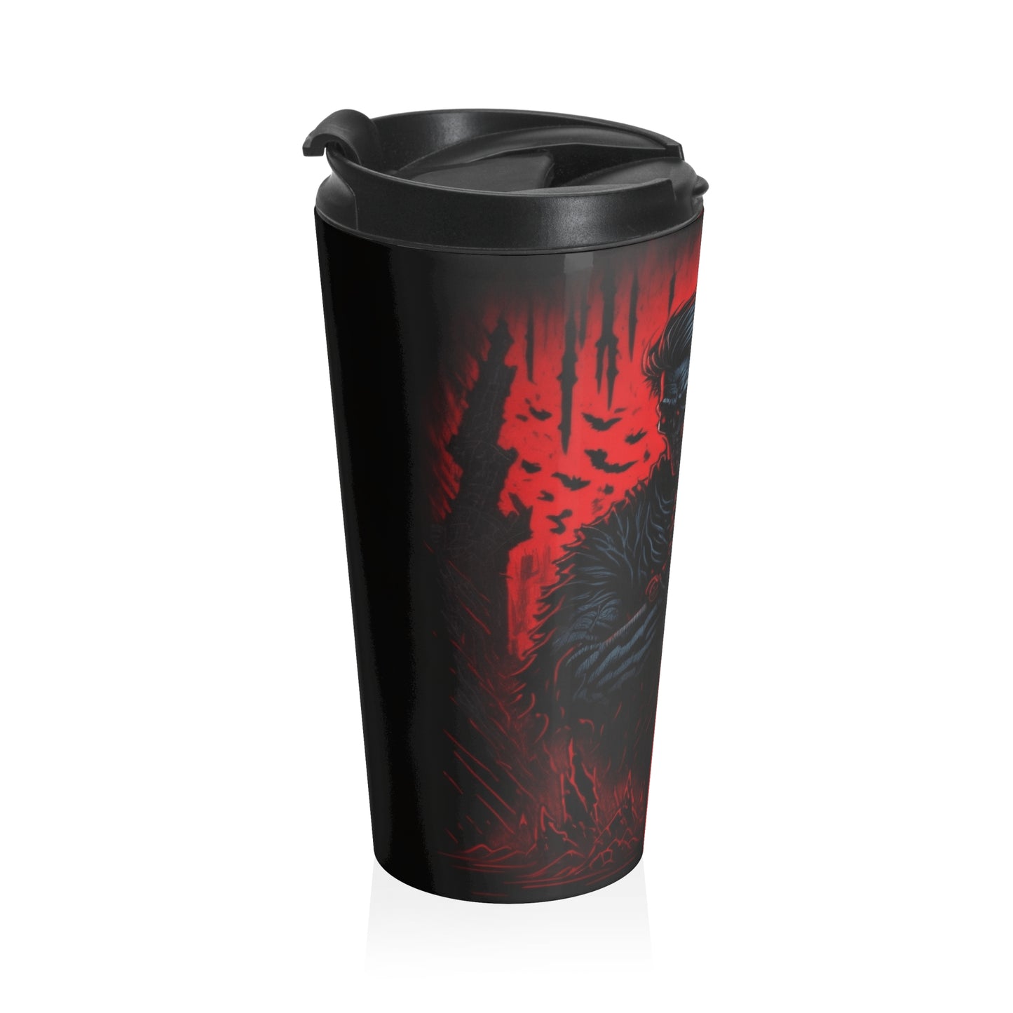 Hellblade Warrior Stainless Steel Travel Mug – 15oz