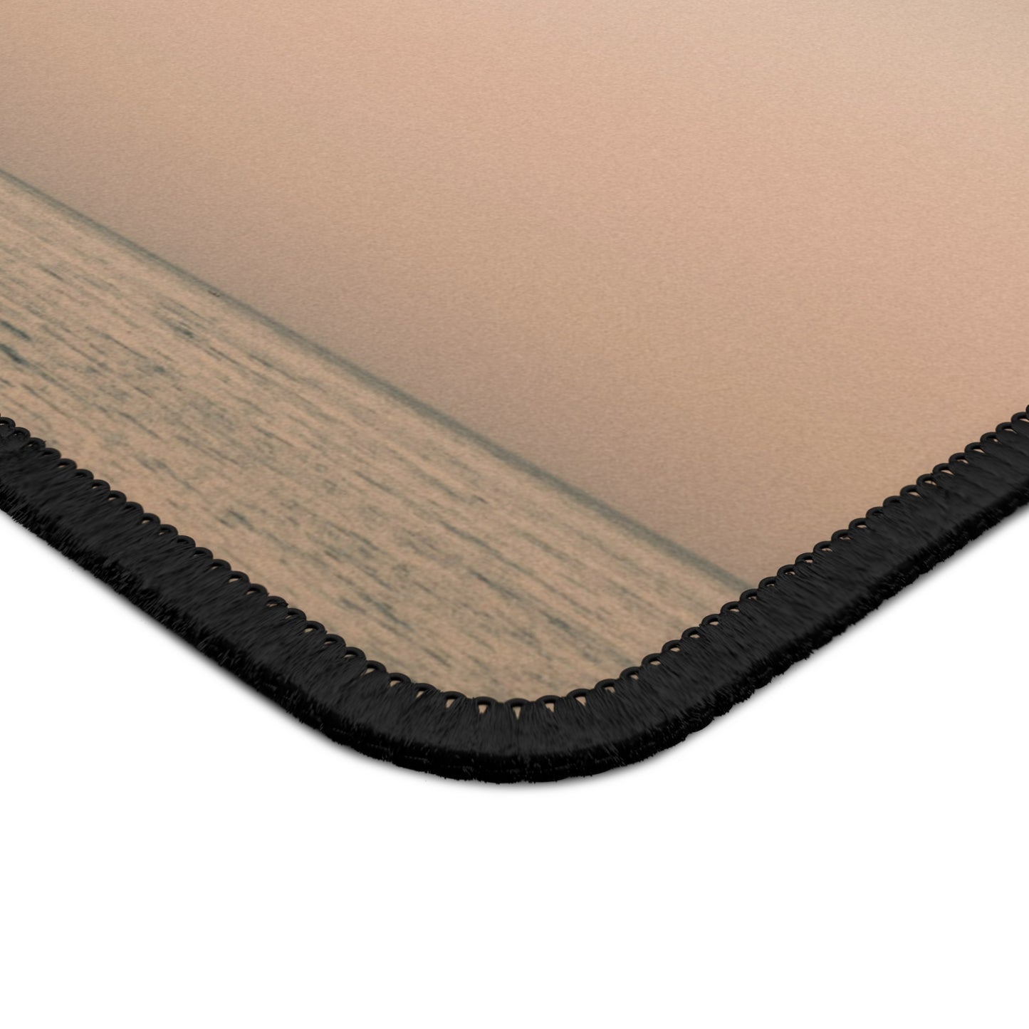 My Happy Place Mouse Pad – 9x7 Neoprene Desk Mat with Calm Ocean Sunset Design