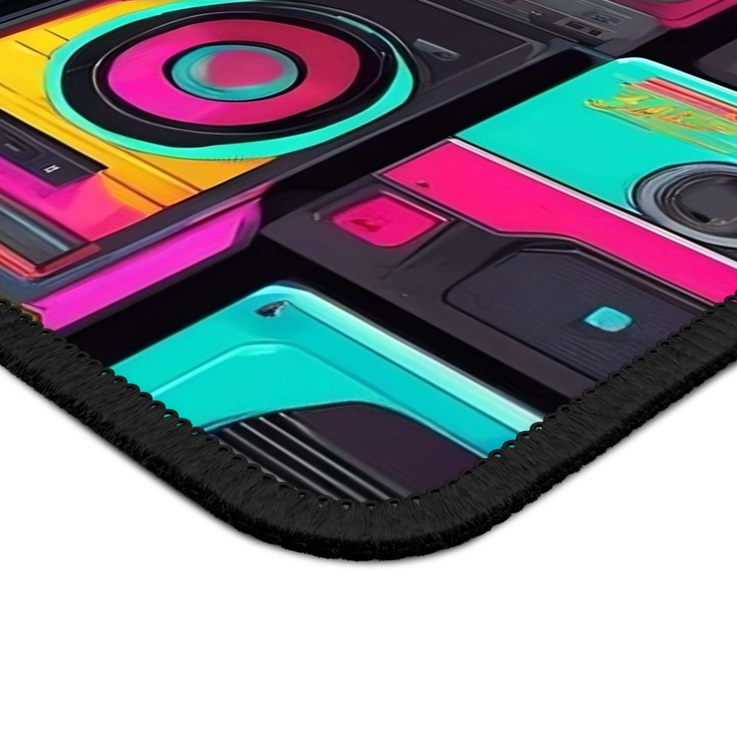 Retro Tape Stack Mouse Pad