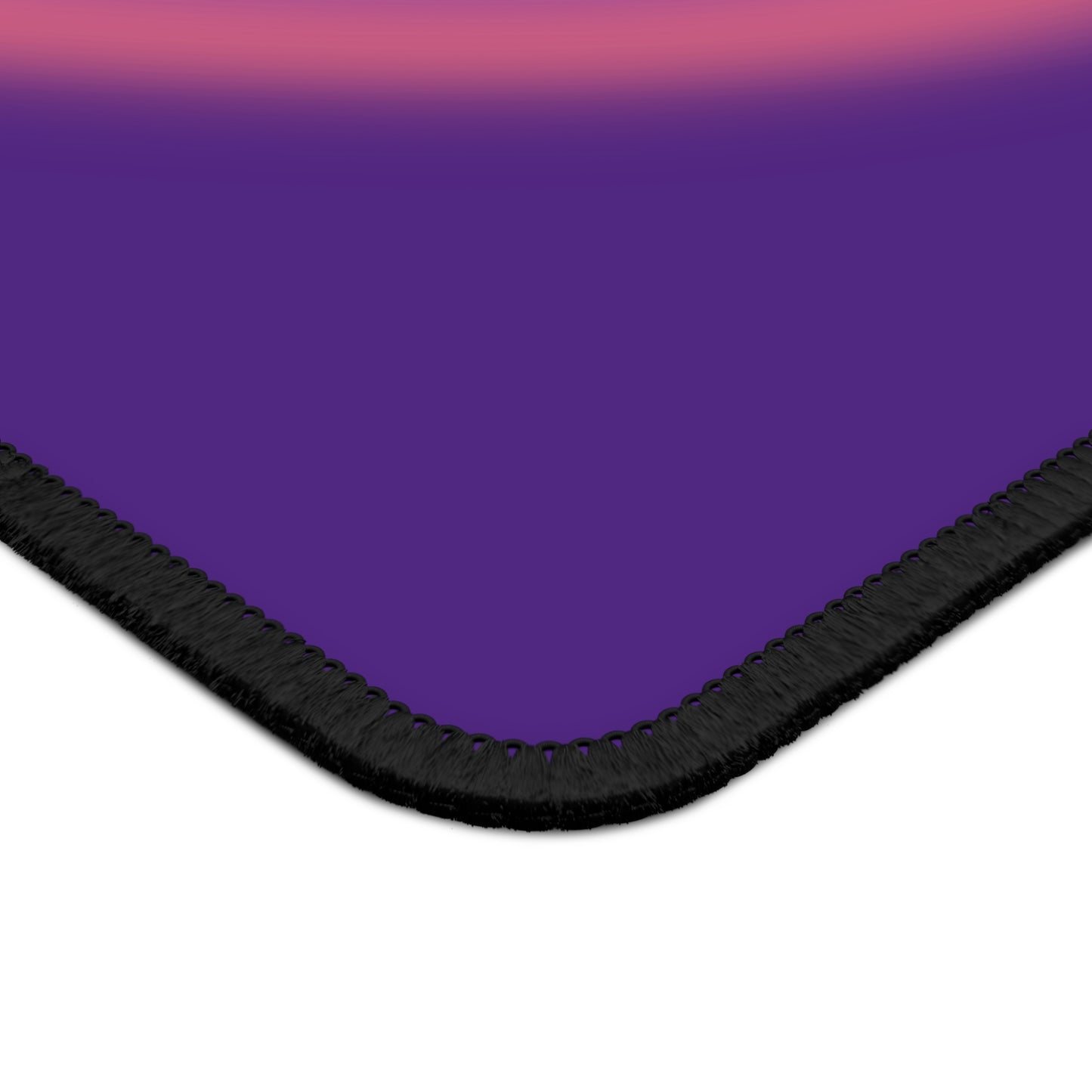 Radiant Heart Mouse Pad – 9x7 Neoprene Desk Mat with Glowing Pink and Purple Design