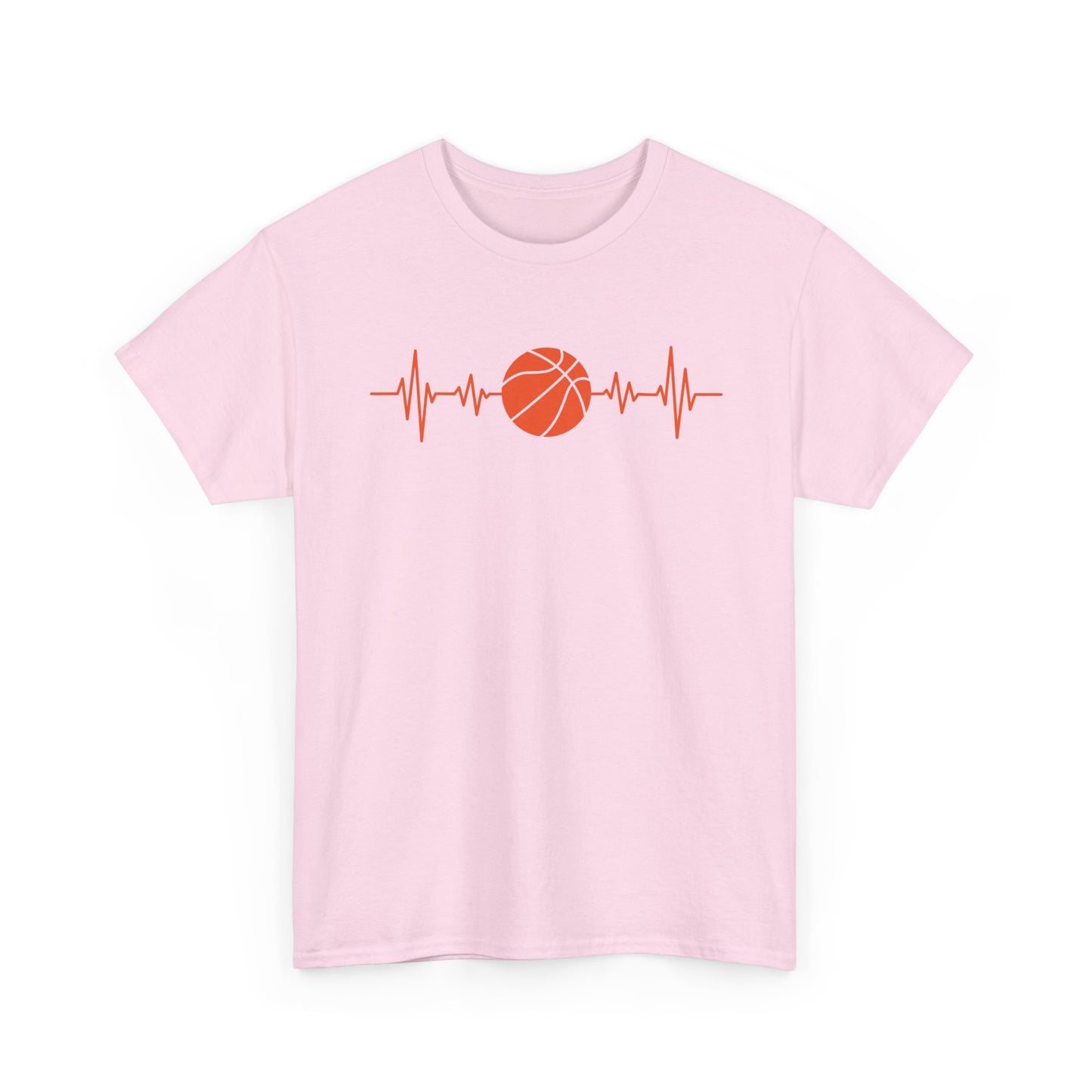 Basketball Heartbeat Shirt – Sports Lover Tee