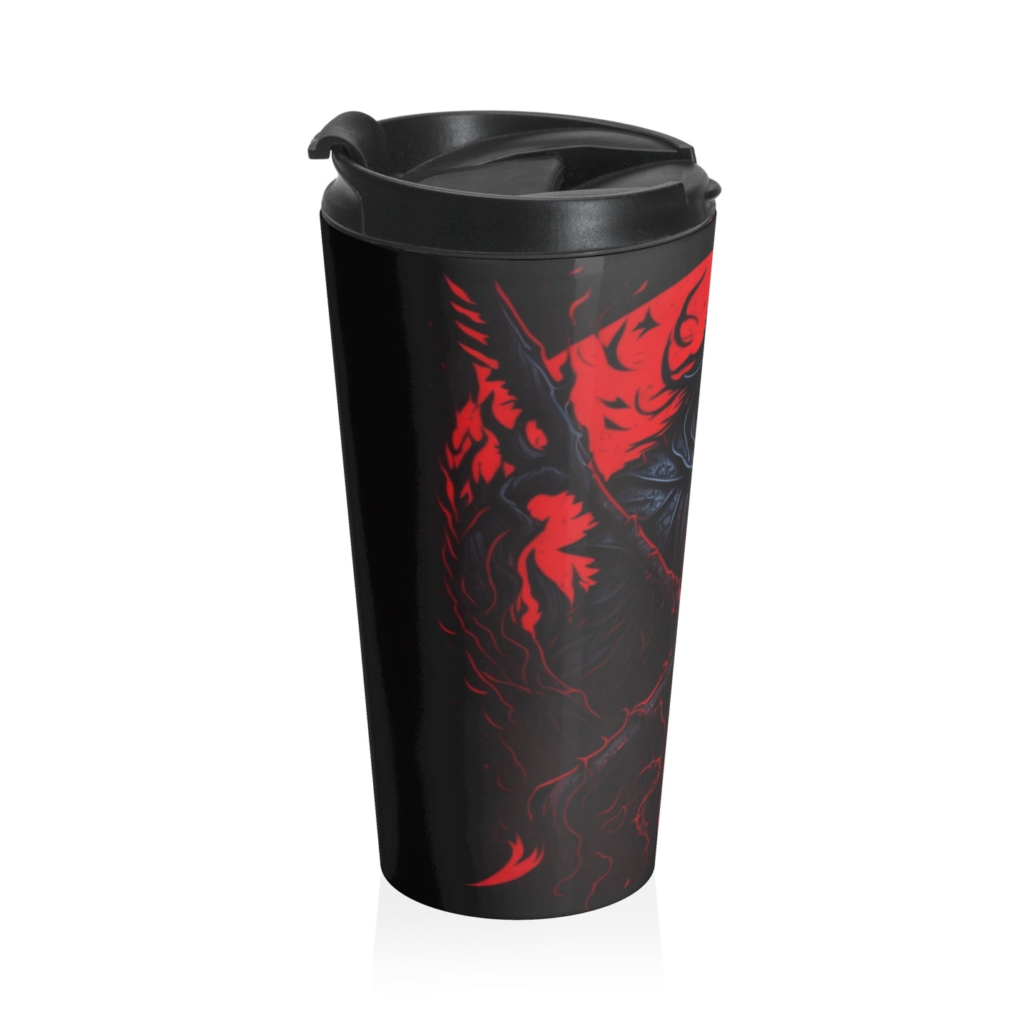 Dark Reaper Stainless Steel Travel Mug – 15oz