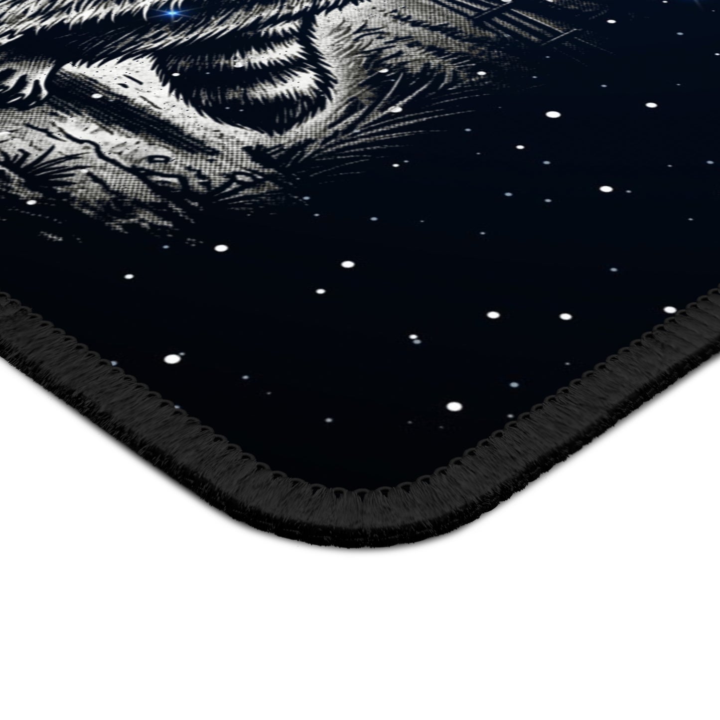 UFO Abduction Raccoon Mouse Pad