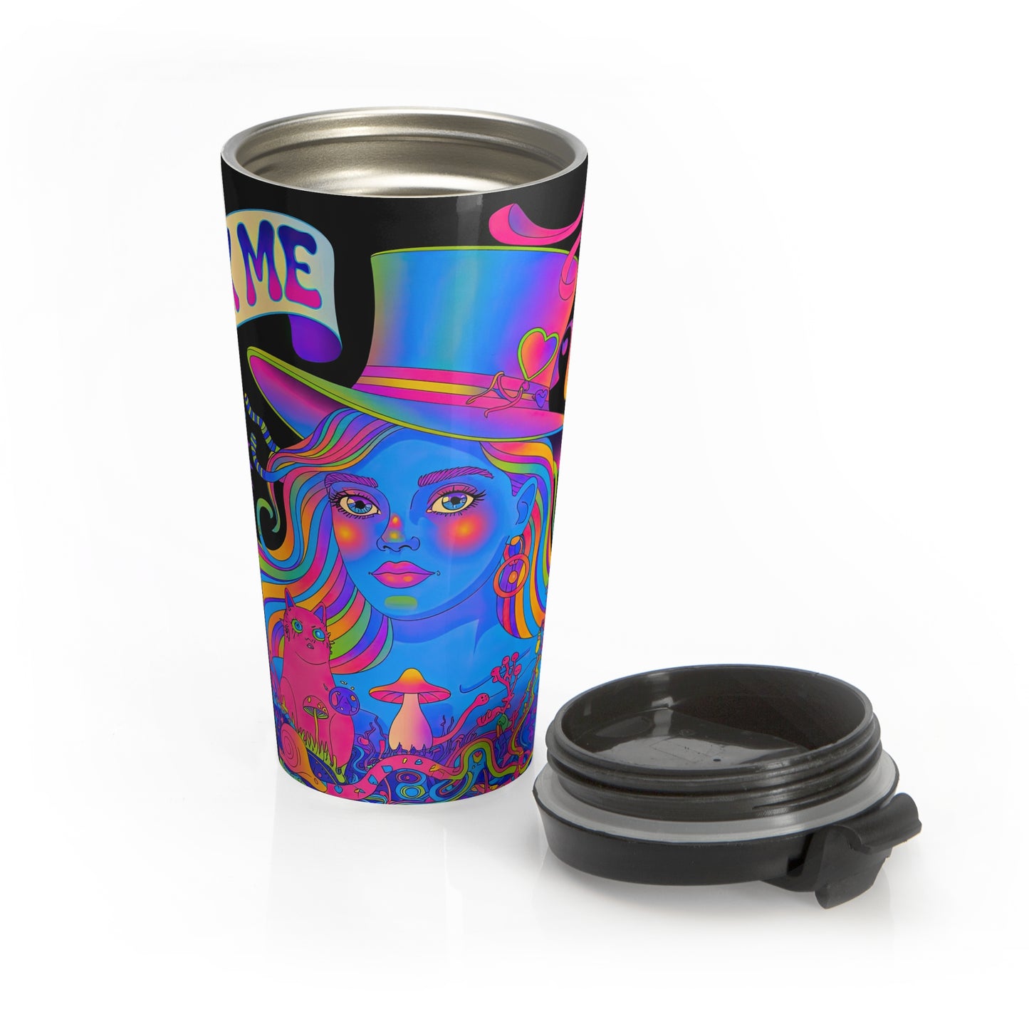Psychedelic Witch Travel Mug