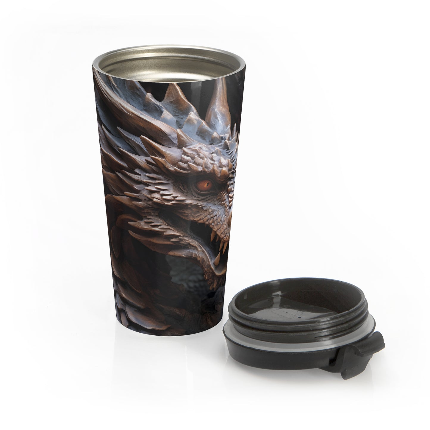 Cave Dwelling Dragon Travel Mug
