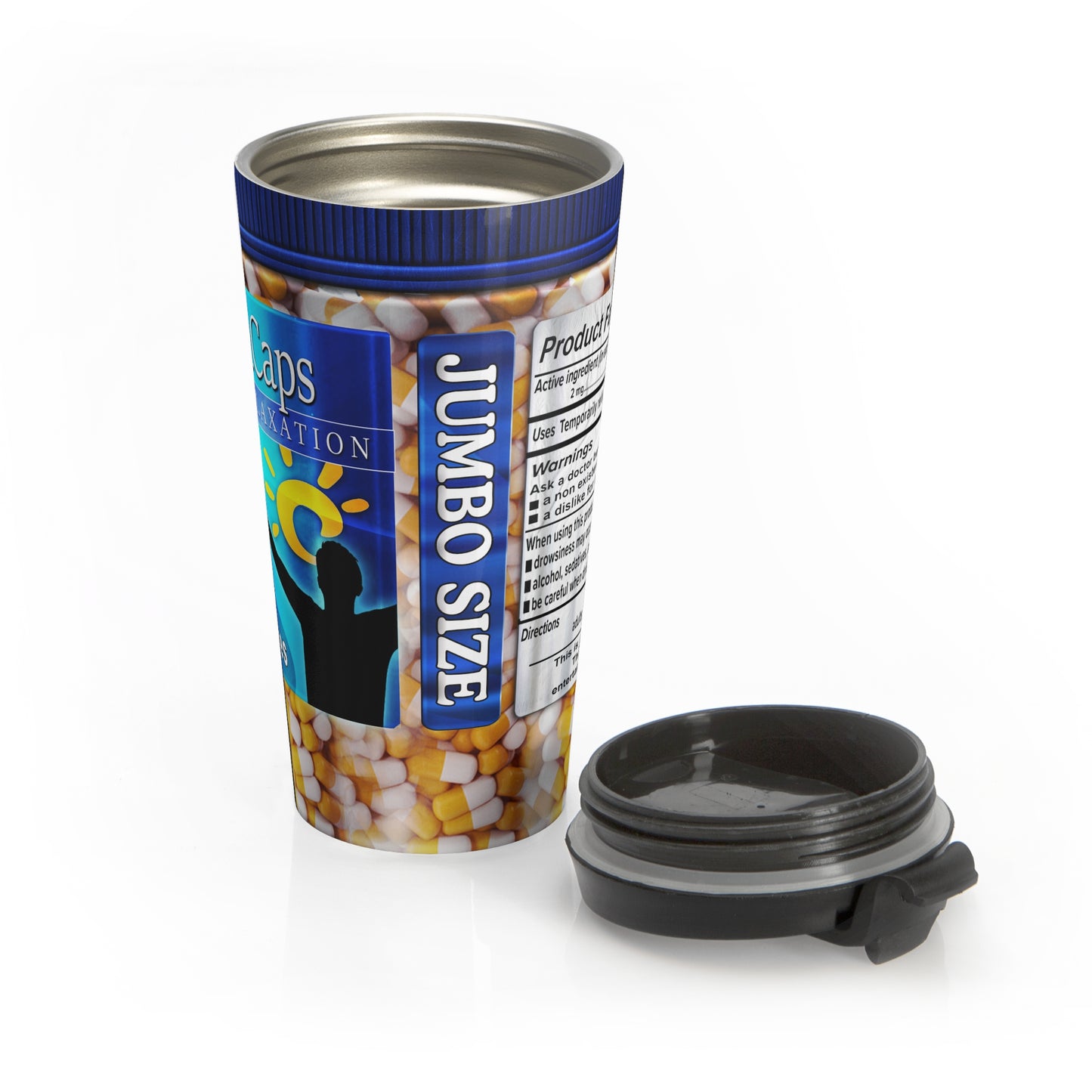 ChillaxaCaps Travel Mug