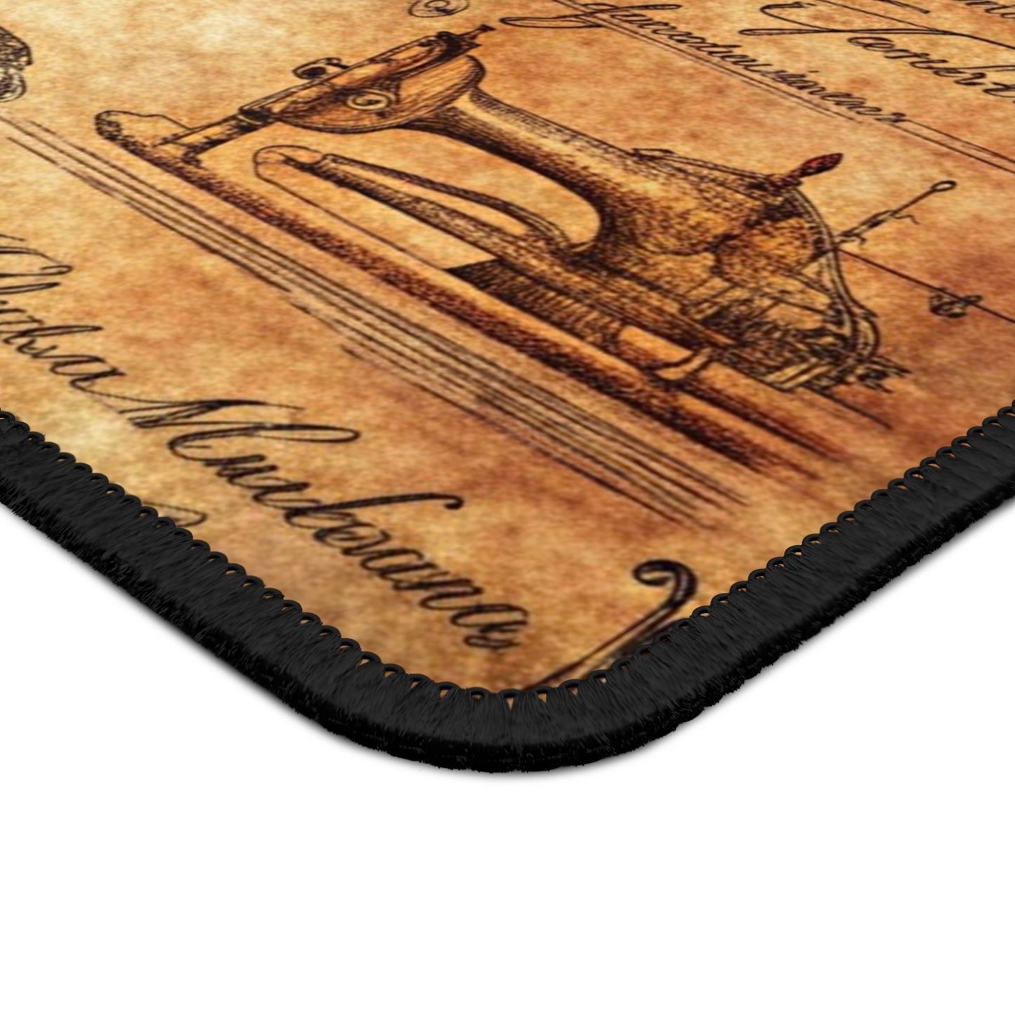 Vintage Victorian Collage Mouse Pad