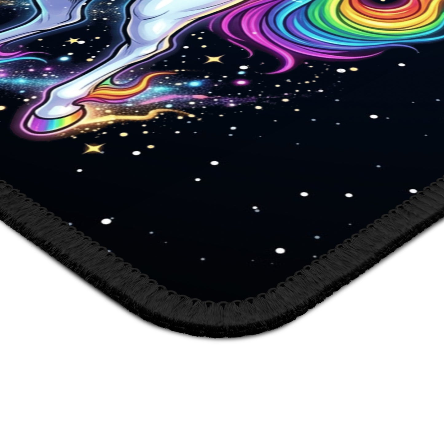 Bigfoot Riding a Unicorn Mouse Pad