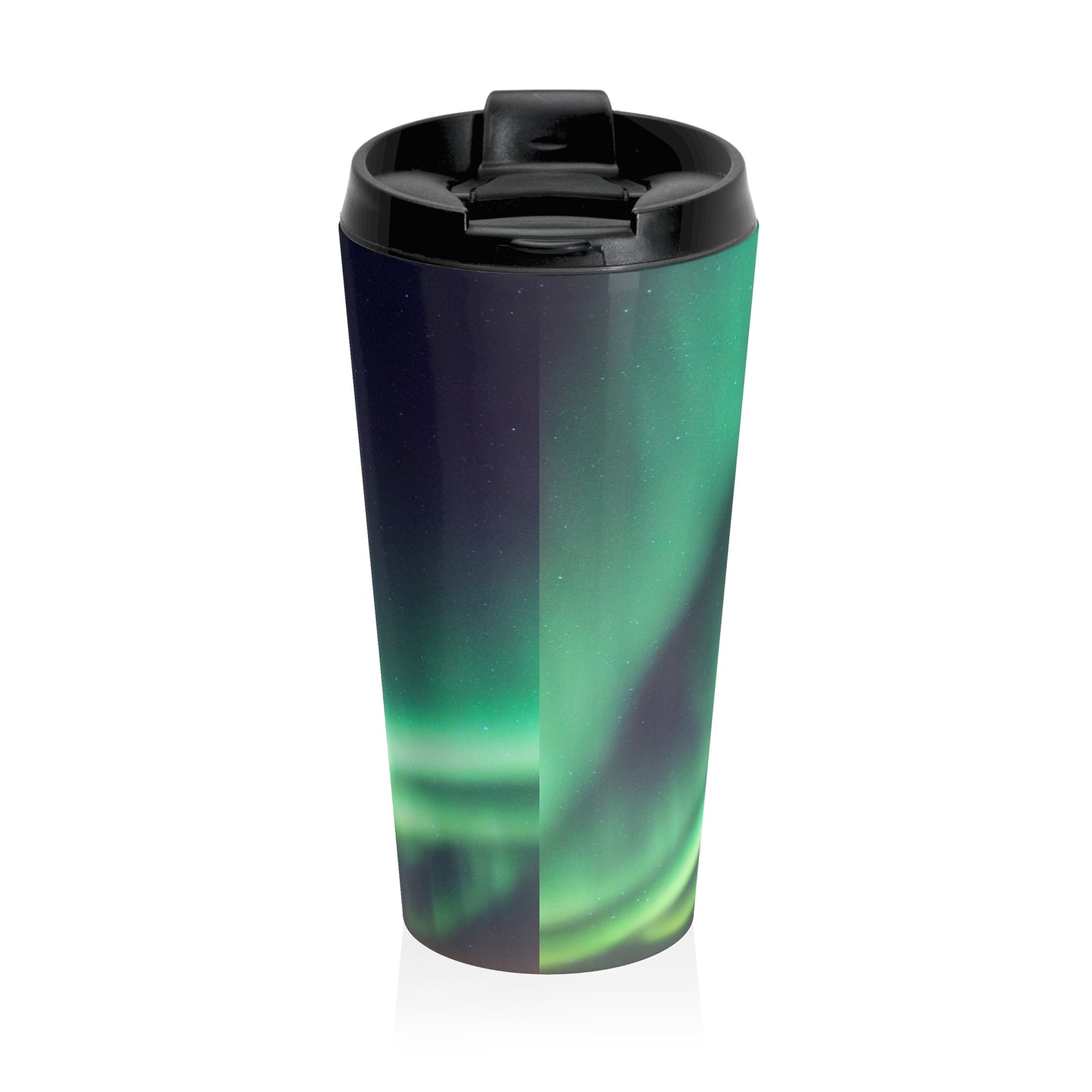 Aurora Glow Mug – 15oz Stainless Steel Travel Cup