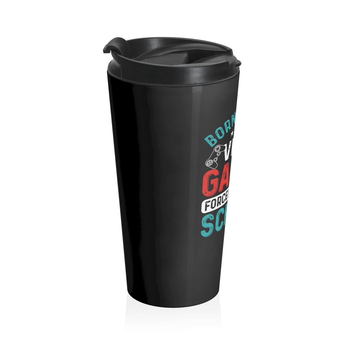 Born to Play Mug – 15oz Stainless Steel Travel Cup