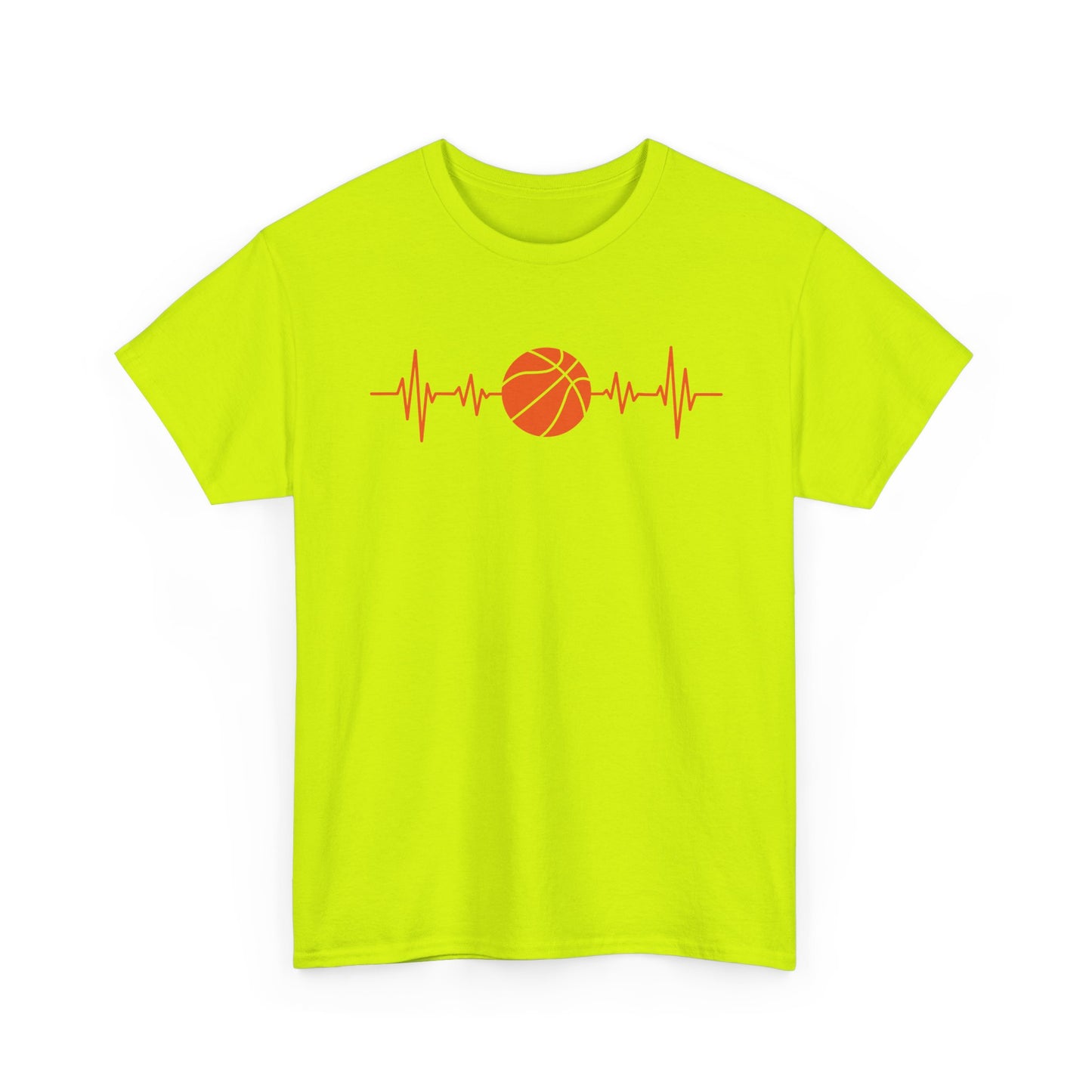 Basketball Heartbeat Shirt – Sports Lover Tee