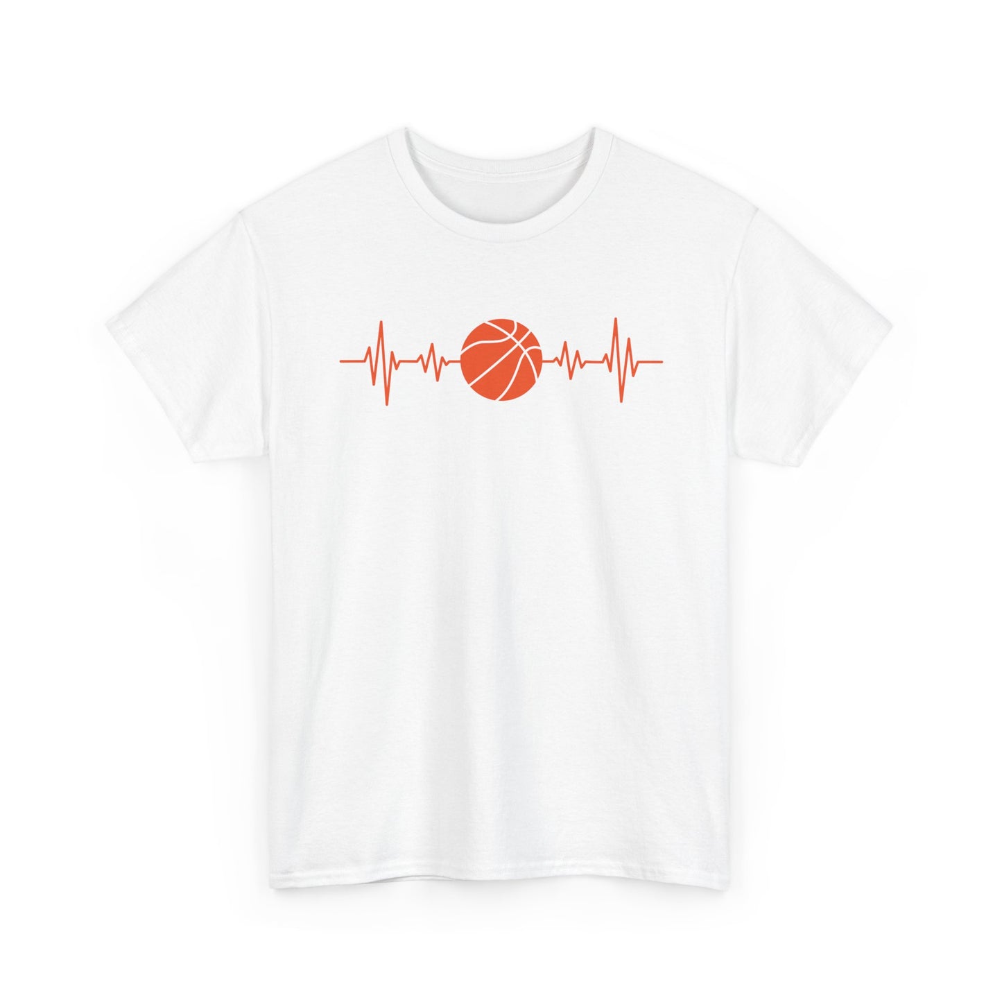 Basketball Heartbeat Shirt – Sports Lover Tee