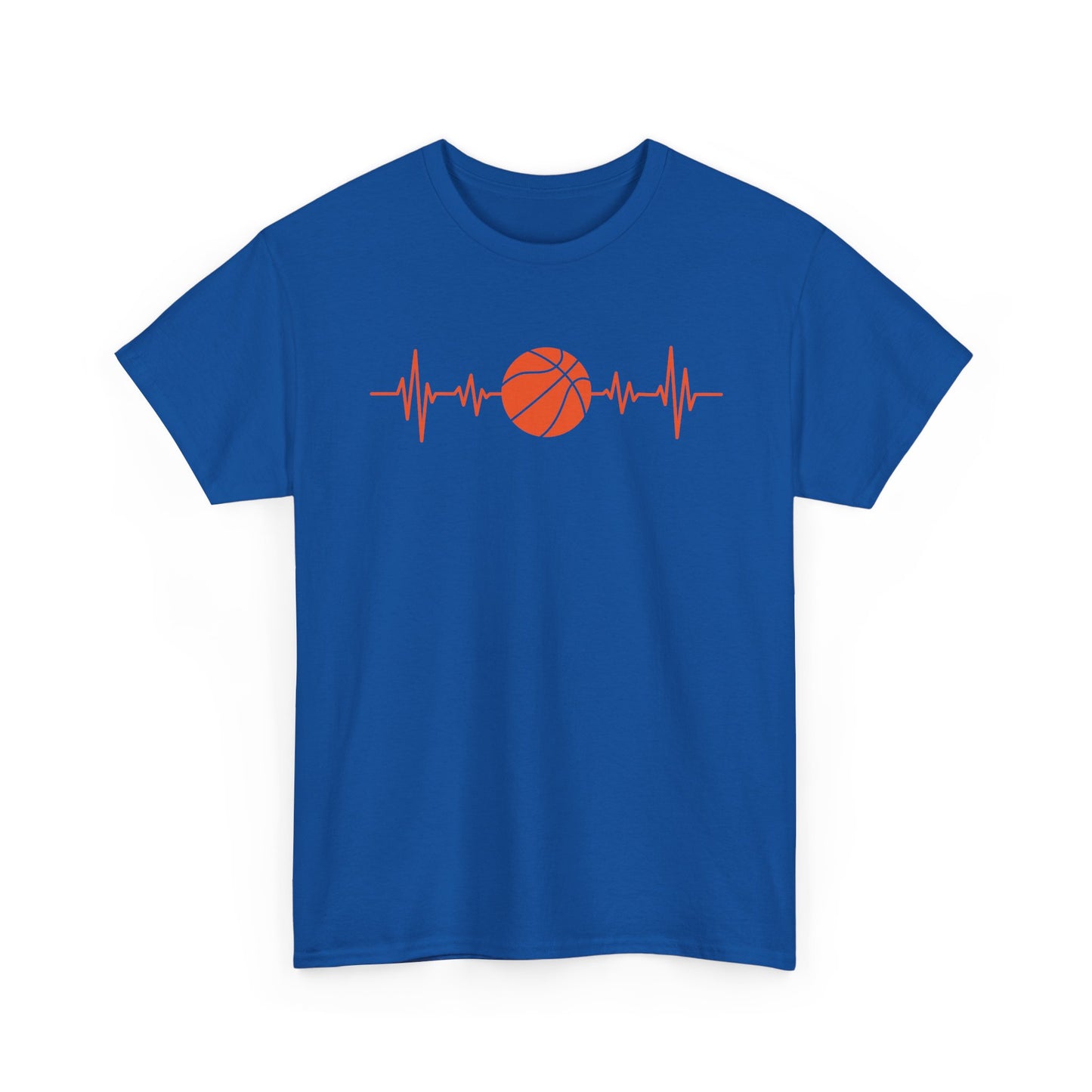 Basketball Heartbeat Shirt – Sports Lover Tee