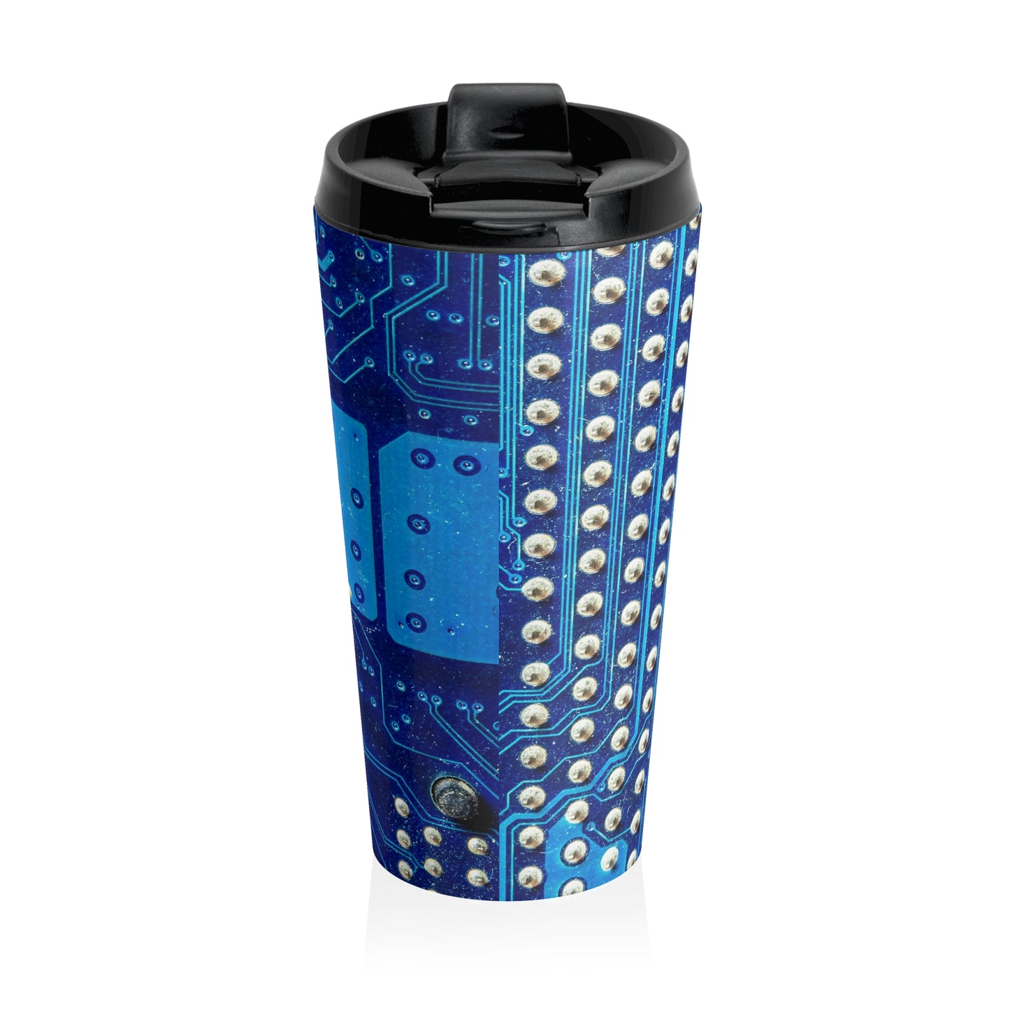 Tech Circuit Mug – 15oz Stainless Steel Travel Cup