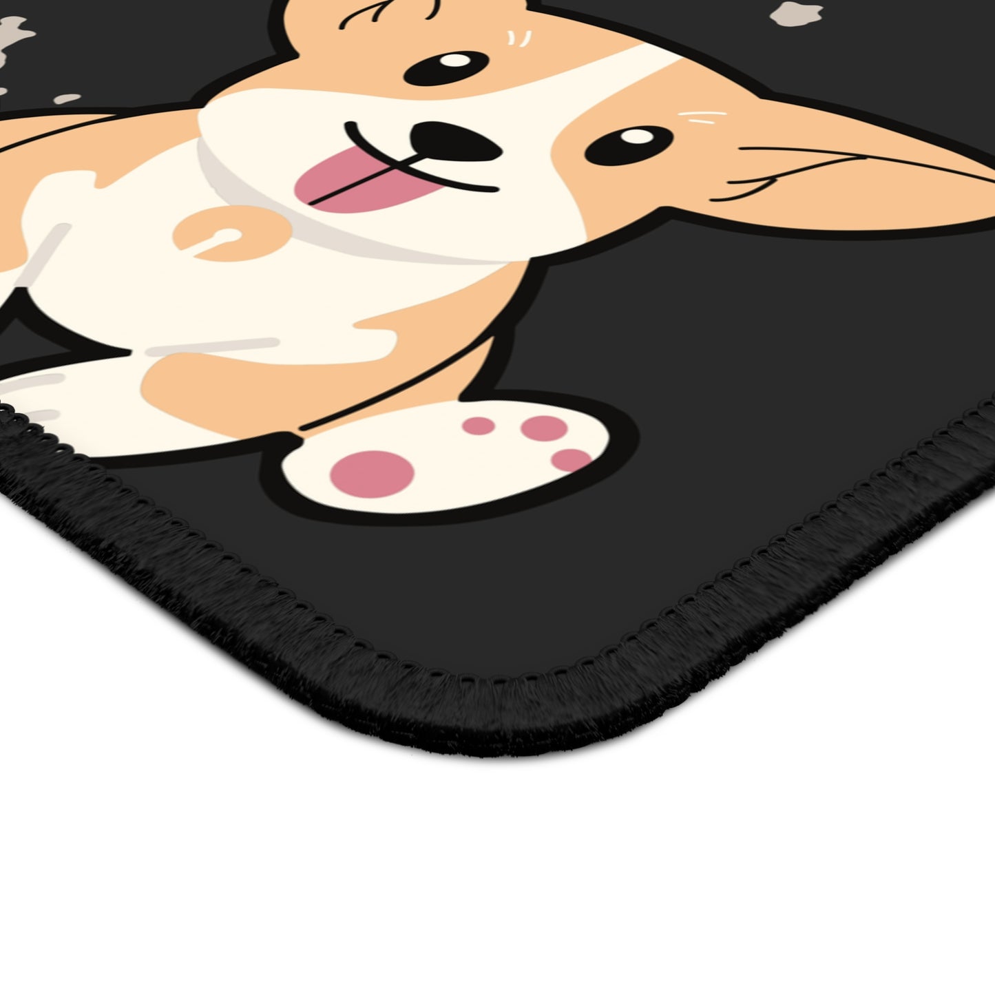 Pawfect Duo Mouse Pad – 9x7 Neoprene Desk Mat with Cute Puppy Design