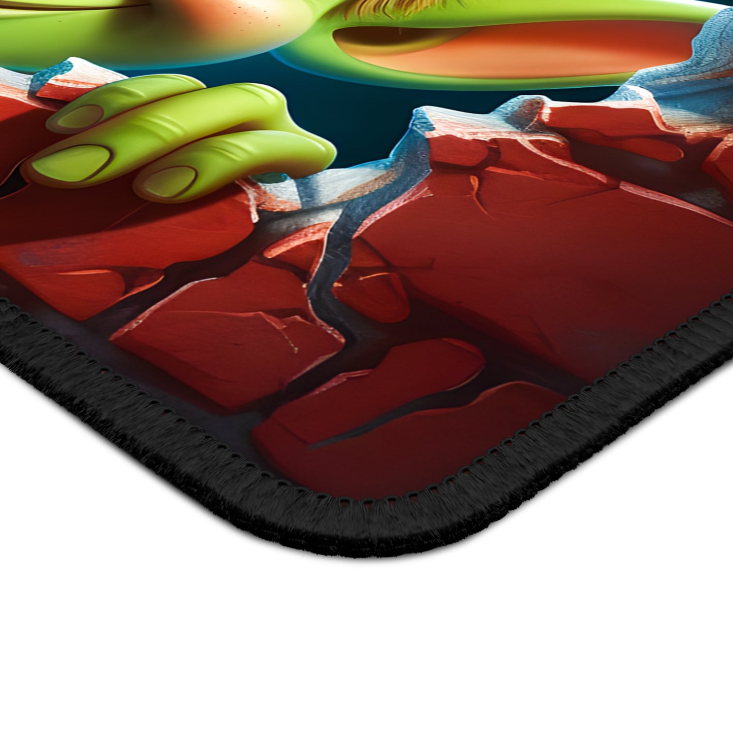 Sneaky Christmas Goblin Mouse Pad