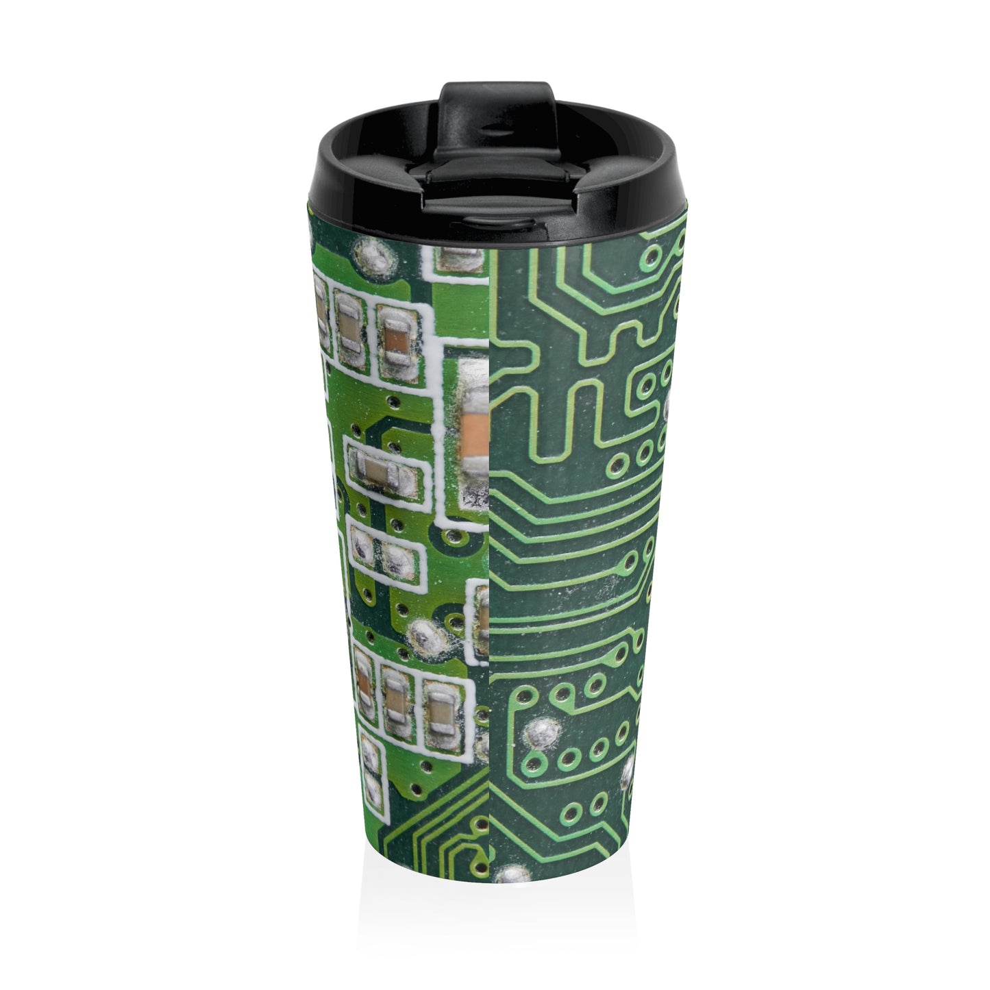 Tech Circuit Mug – 15oz Stainless Steel Travel Cup
